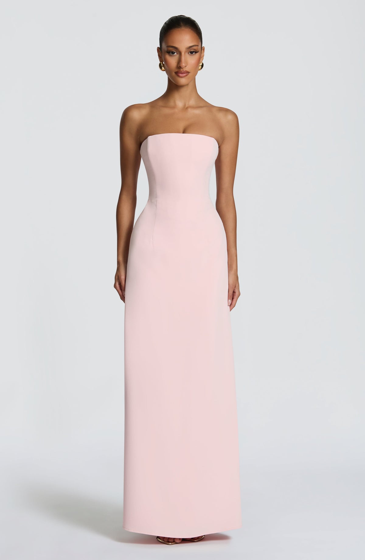 Irmena Maxi Dress in Blush