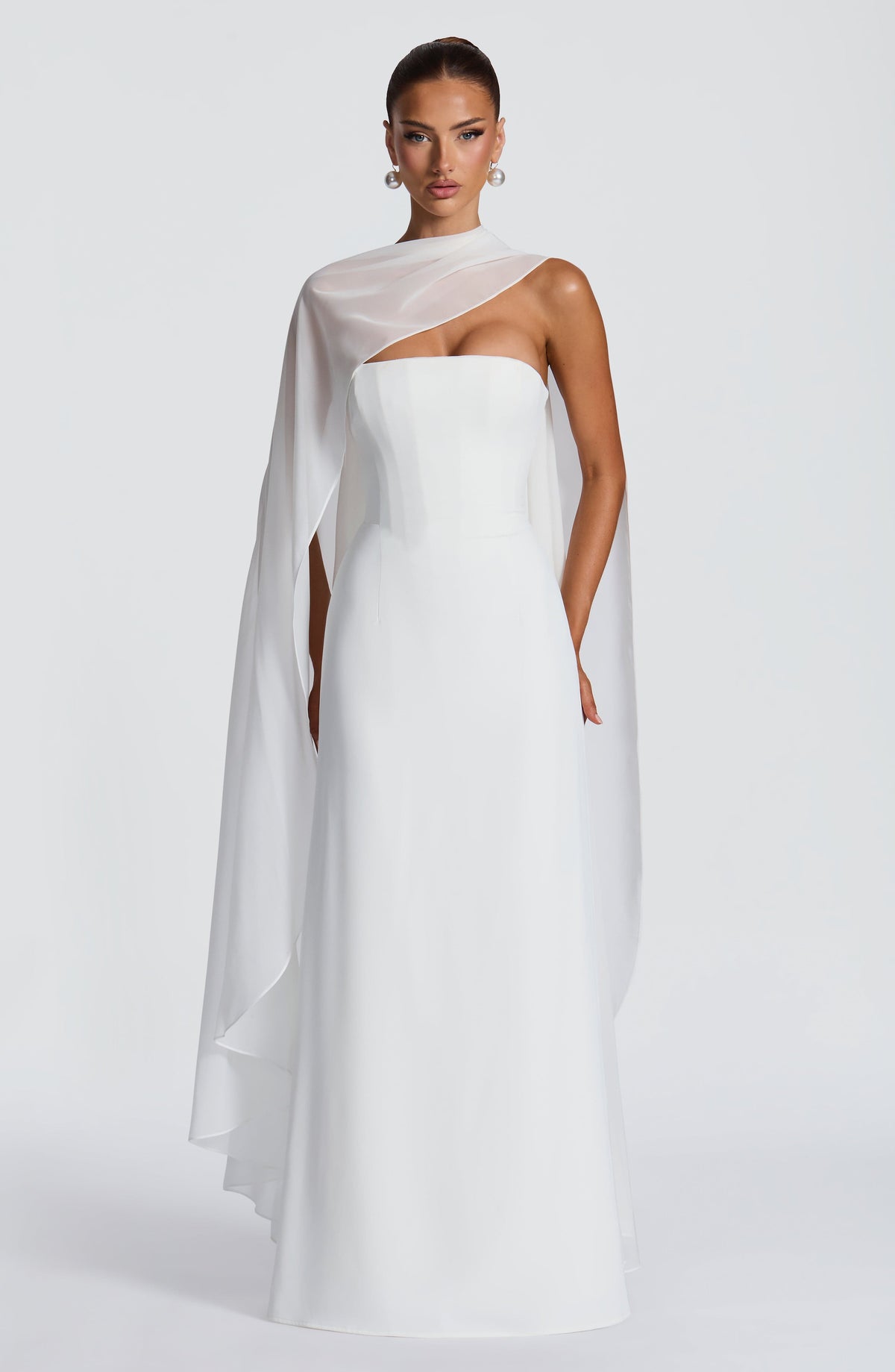 Irmena Maxi Dress in Ivory