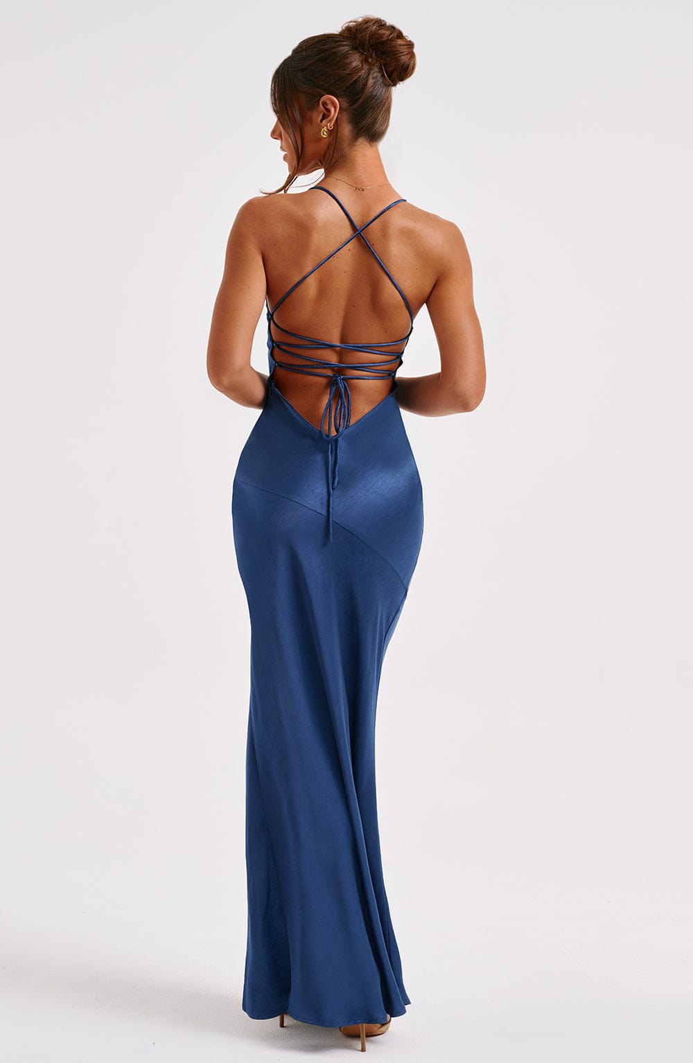 Isabeau Maxi Dress in Navy