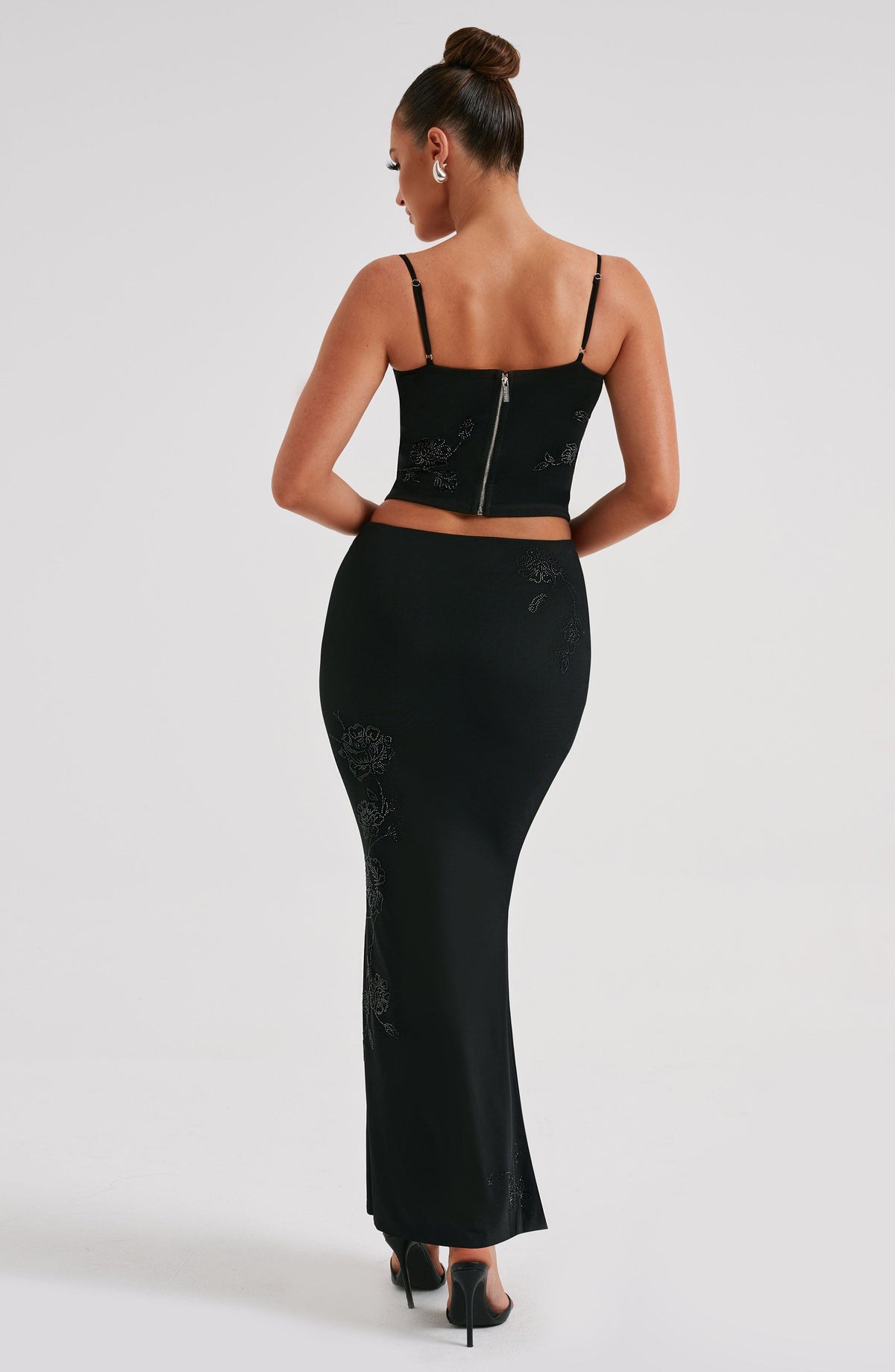 Izia Maxi Skirt in Black