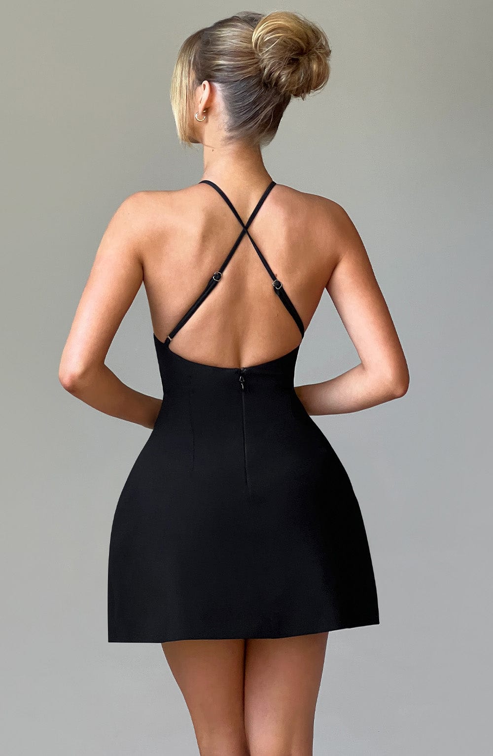 Jaine Mini Dress in Black