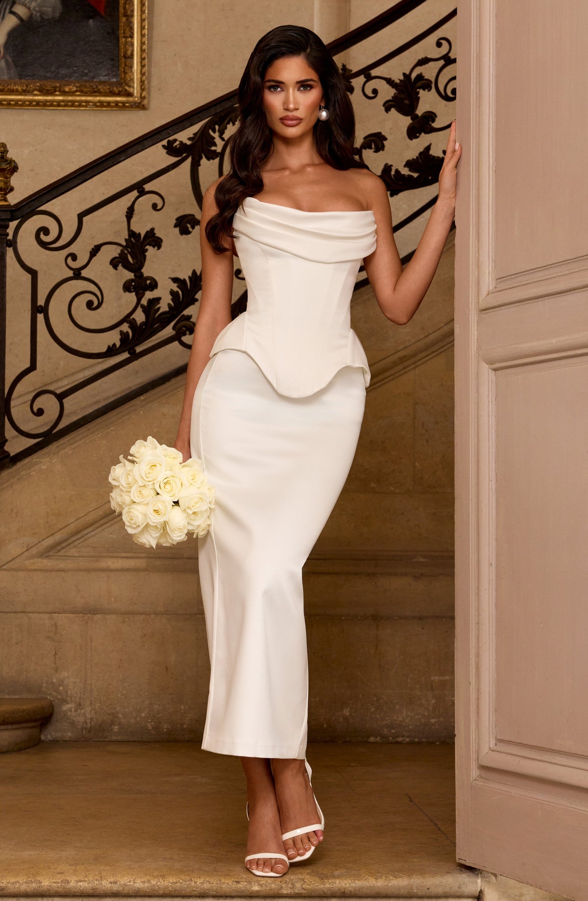 Jamira Corset in Ivory