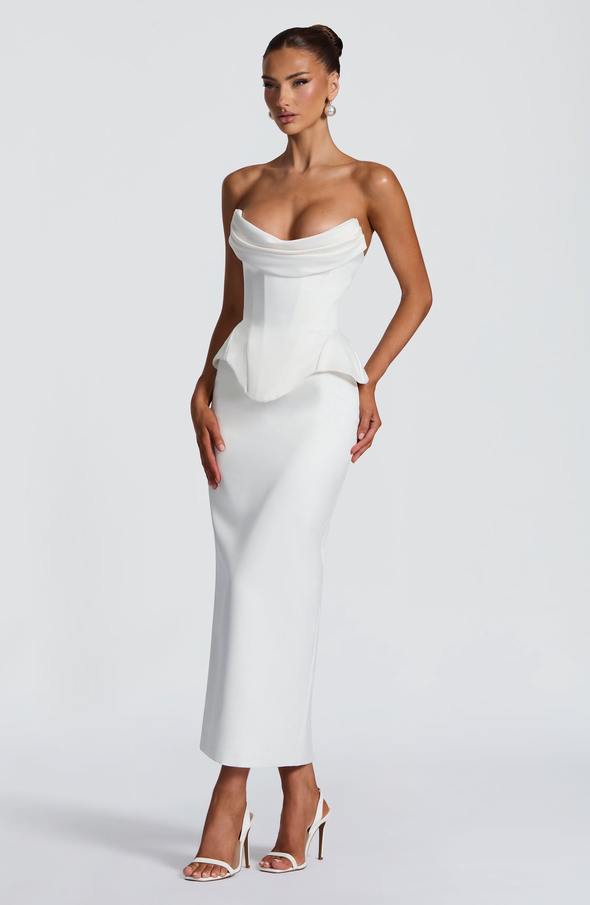 Jamira Corset in Ivory