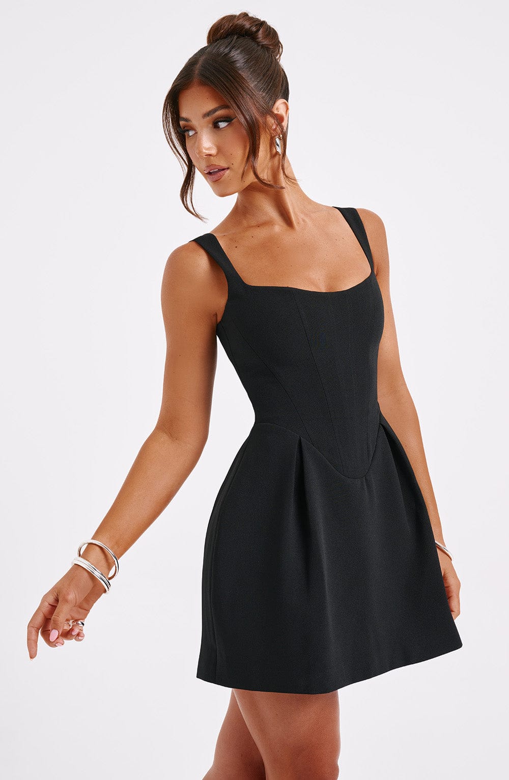Janelia Mini Dress in Black