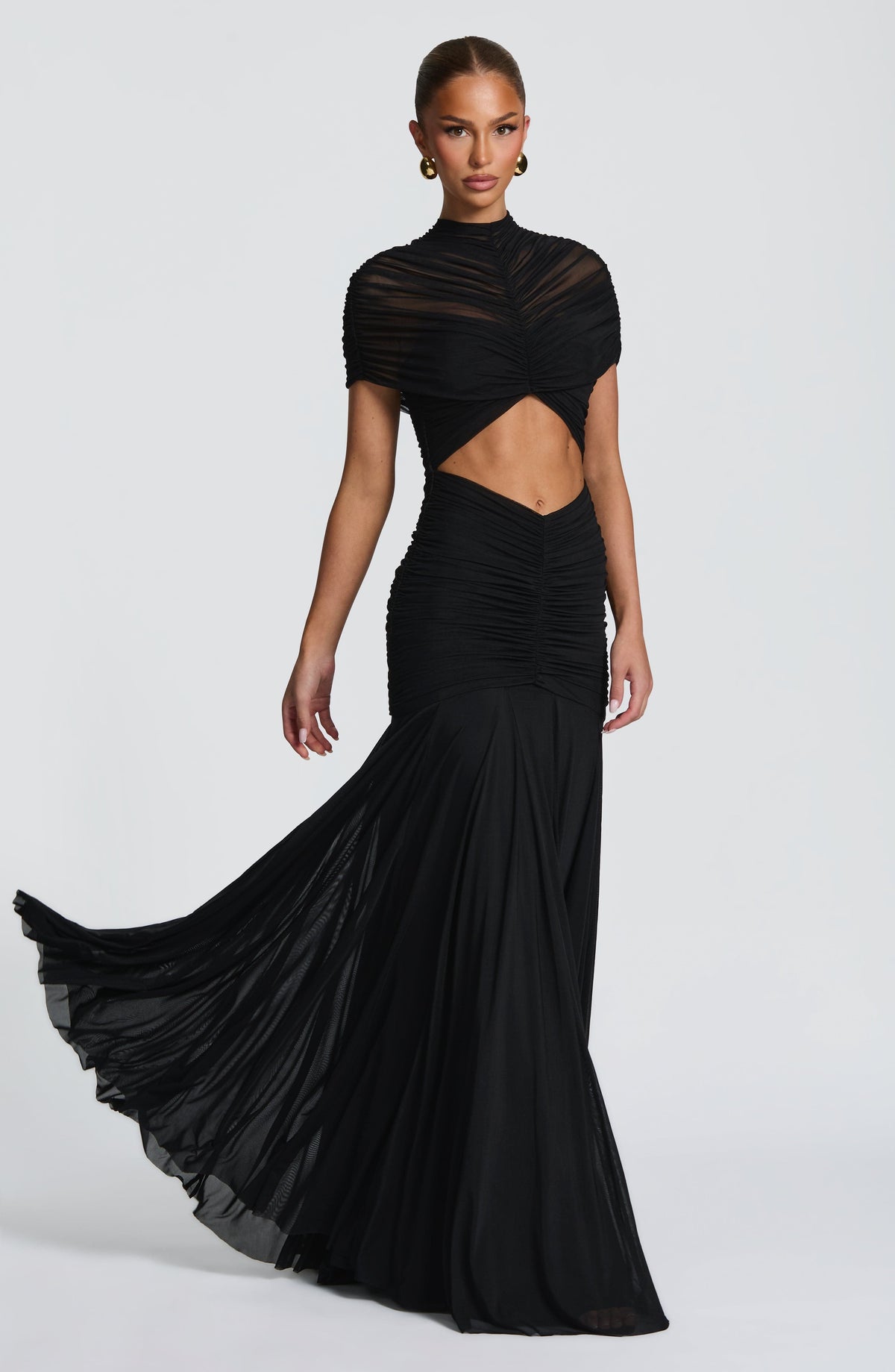 Jayla Maxi Dress in Black