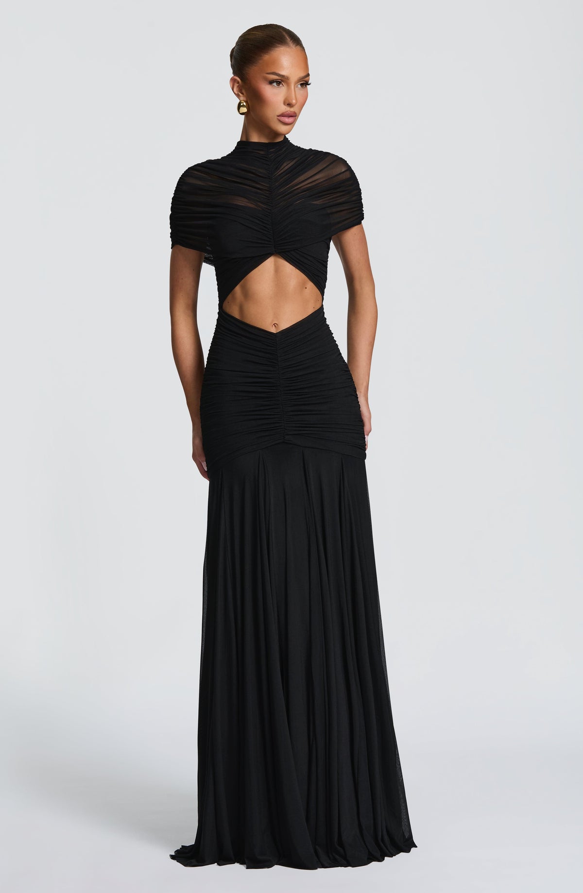 Jayla Maxi Dress in Black