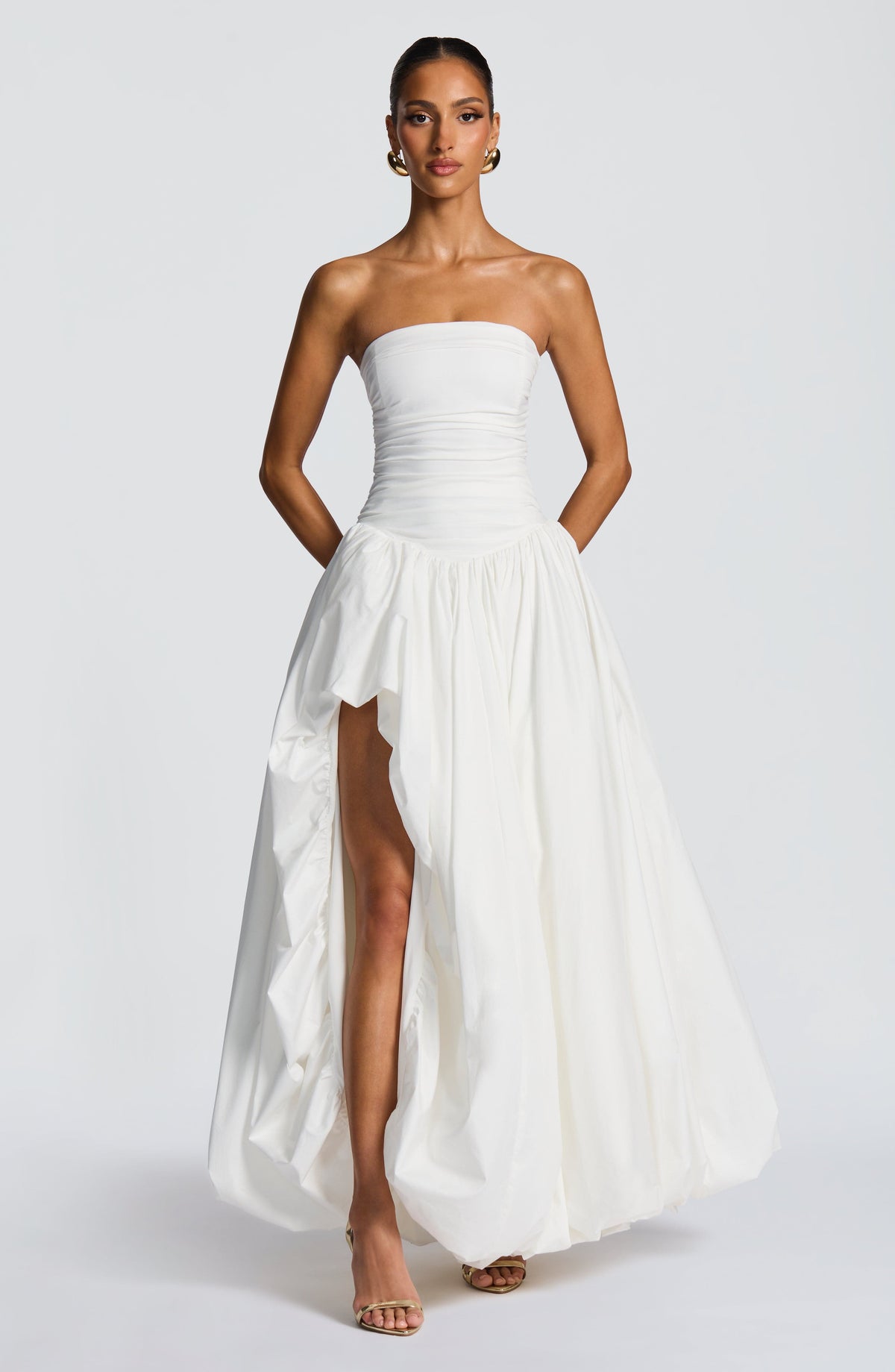 Jilena Maxi Dress in Ivory
