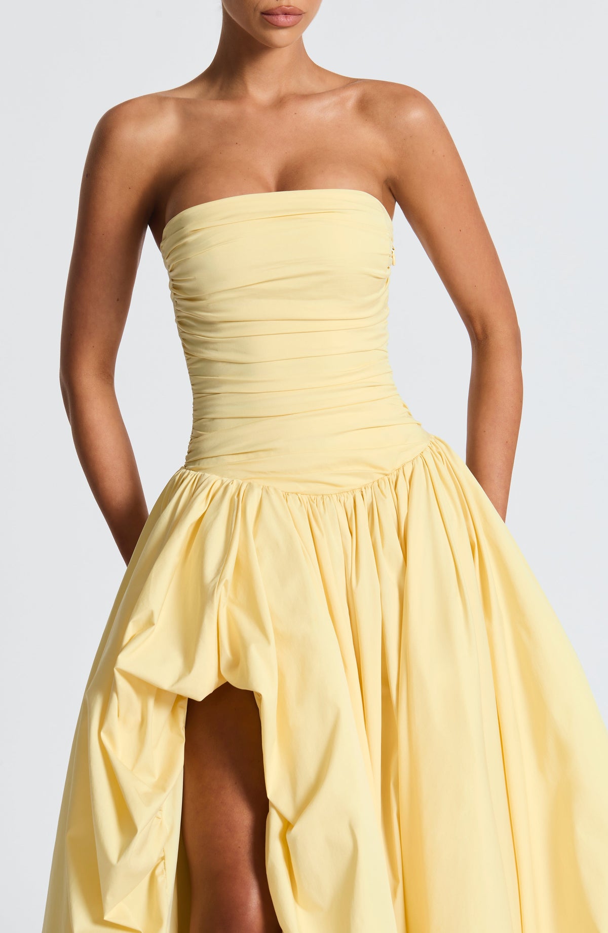 Jilena Maxi Dress in Lemon