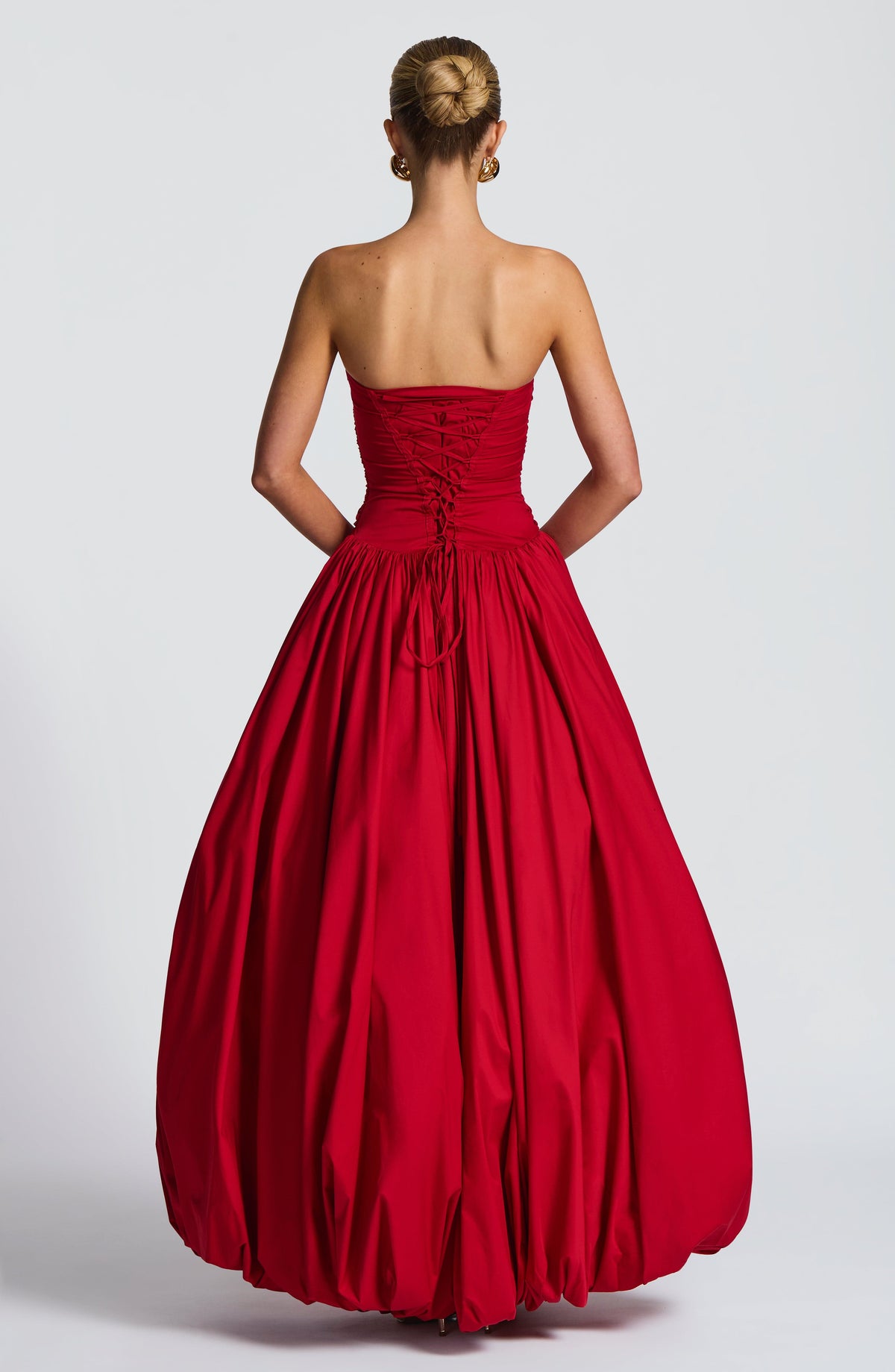 Jilena Maxi Dress in Red
