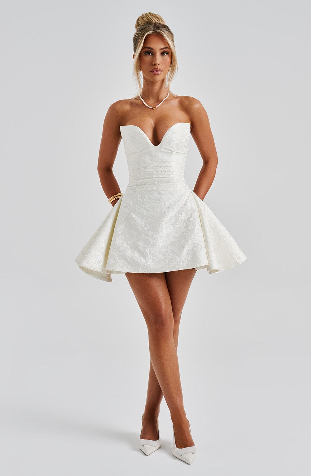 Joanie Playsuit in Ivory