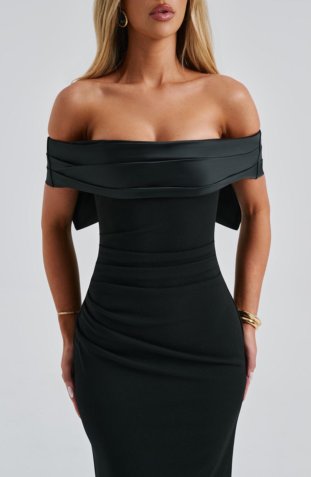 Joannah Maxi Dress in Black
