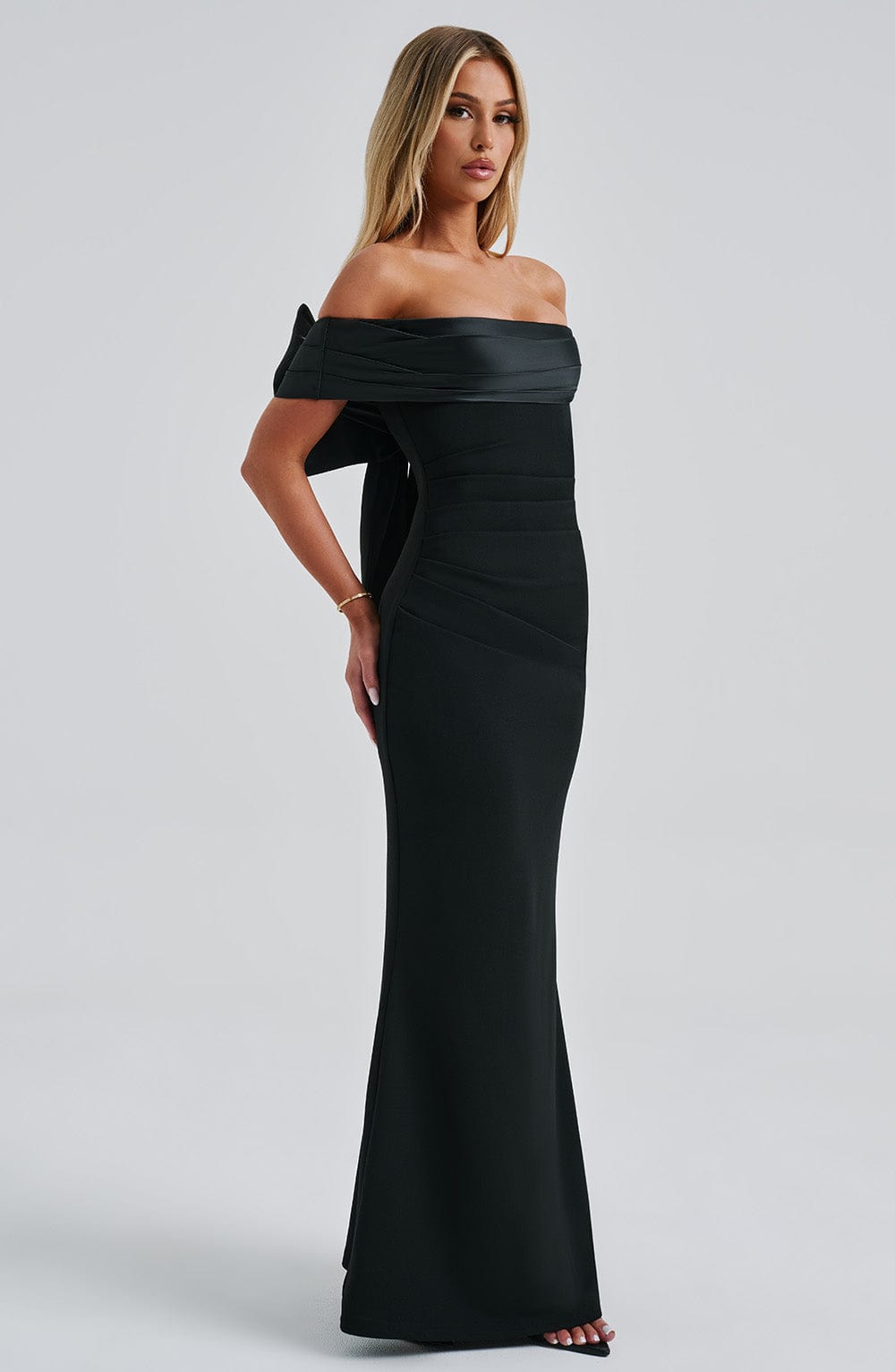 Joannah Maxi Dress in Black