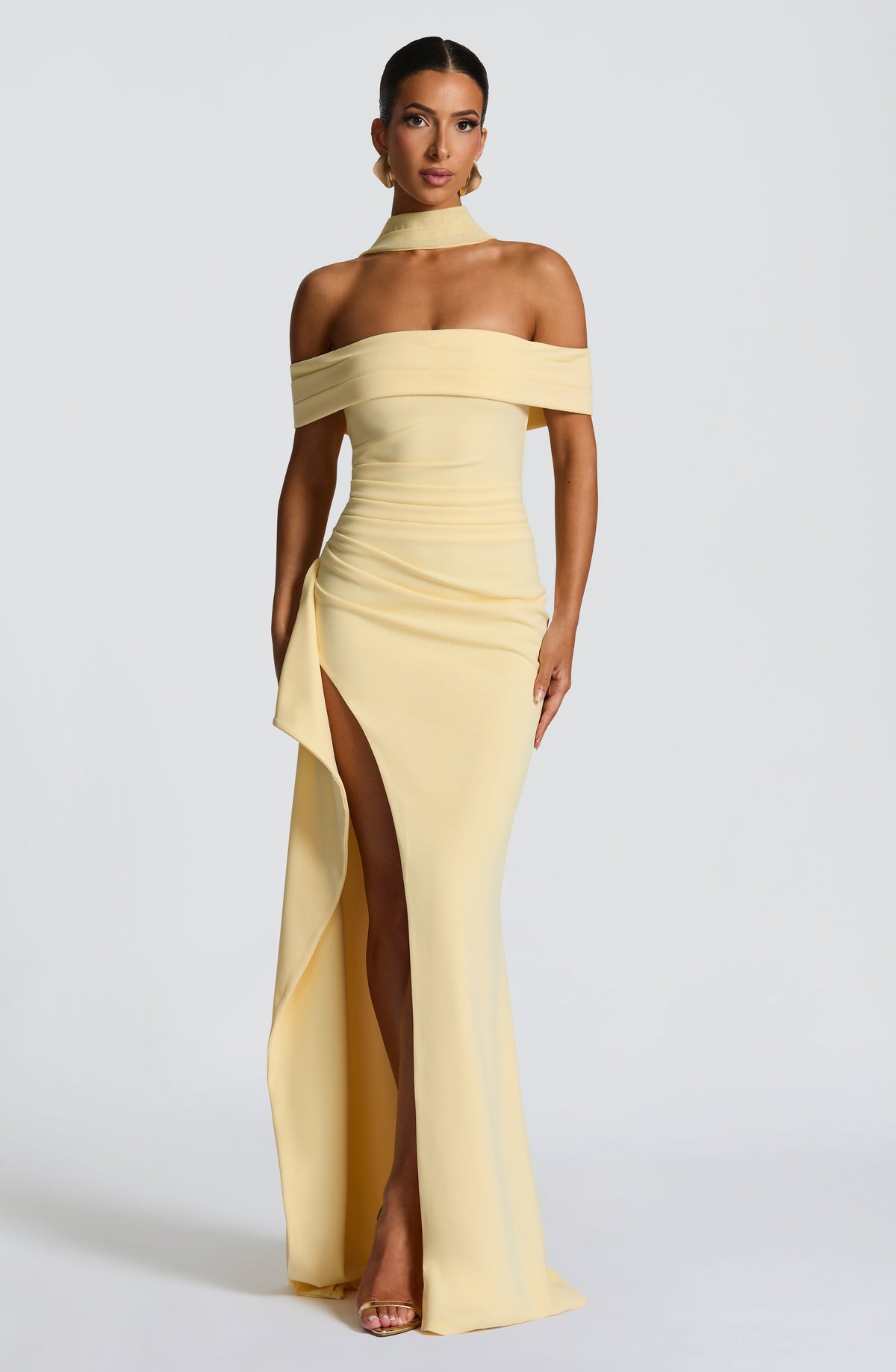 Jocelyn Maxi Dress in Lemon