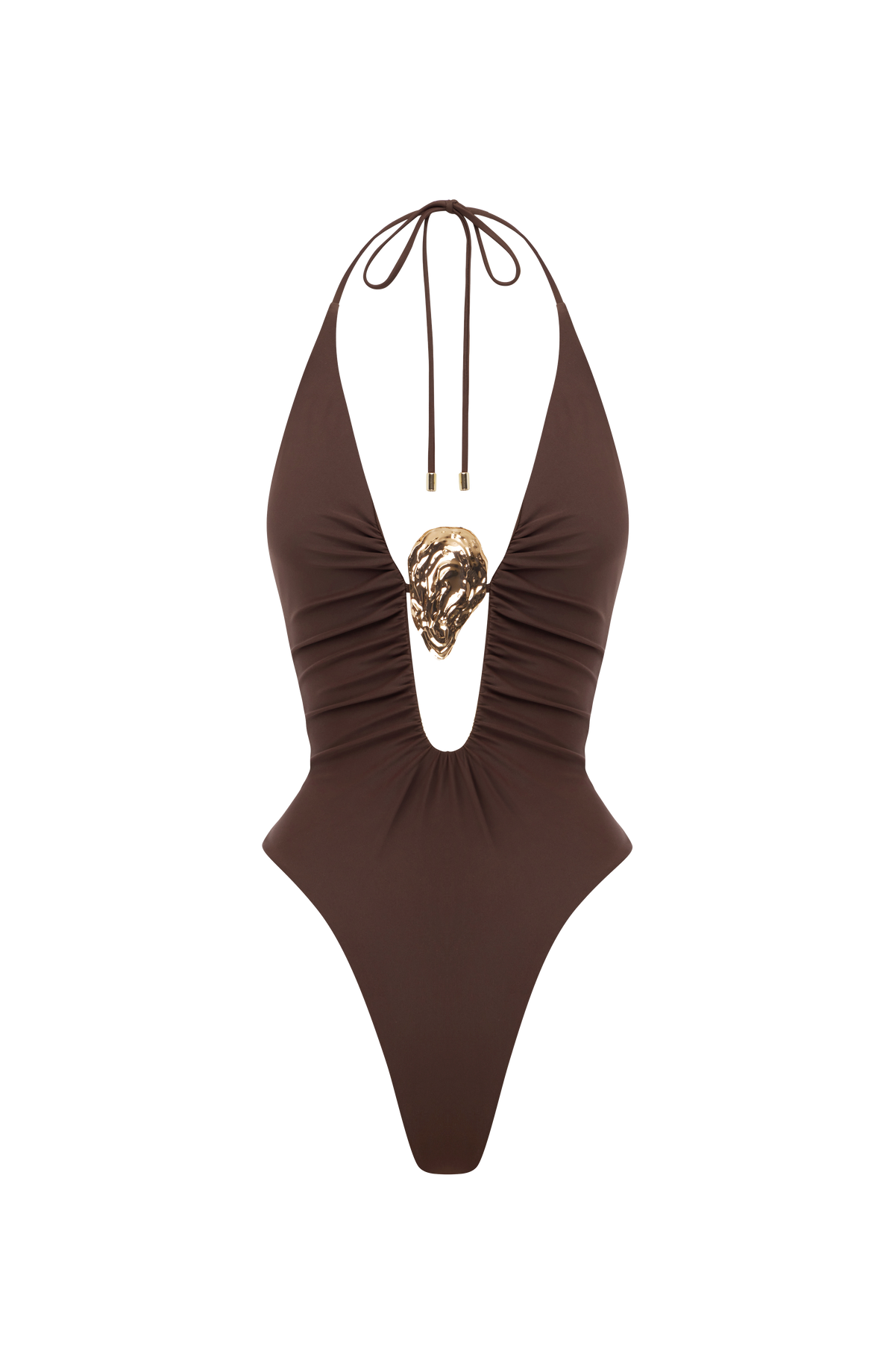 Jonelle Swimsuit in Plum Brown