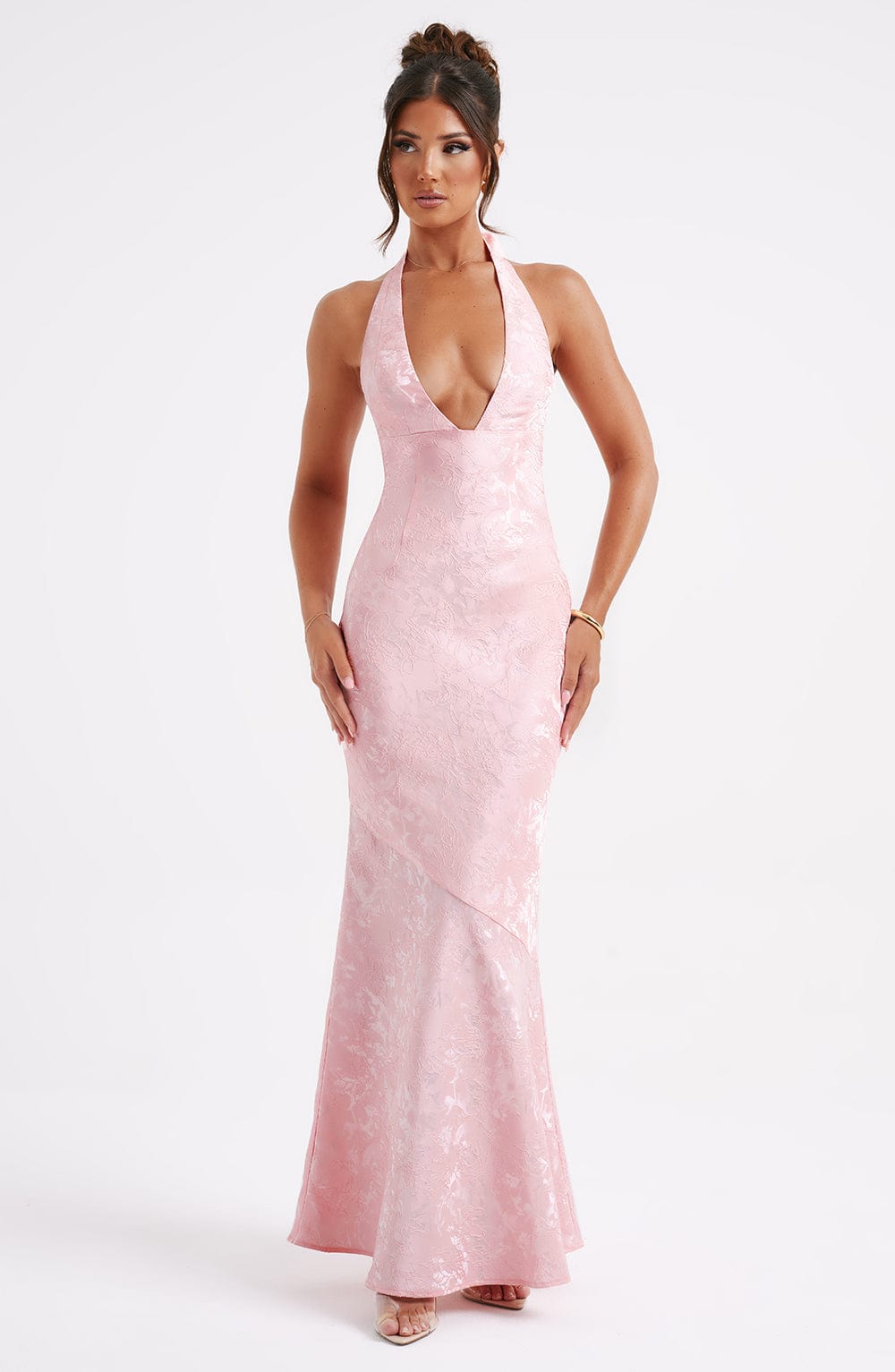 Josefina Maxi Dress in Blush