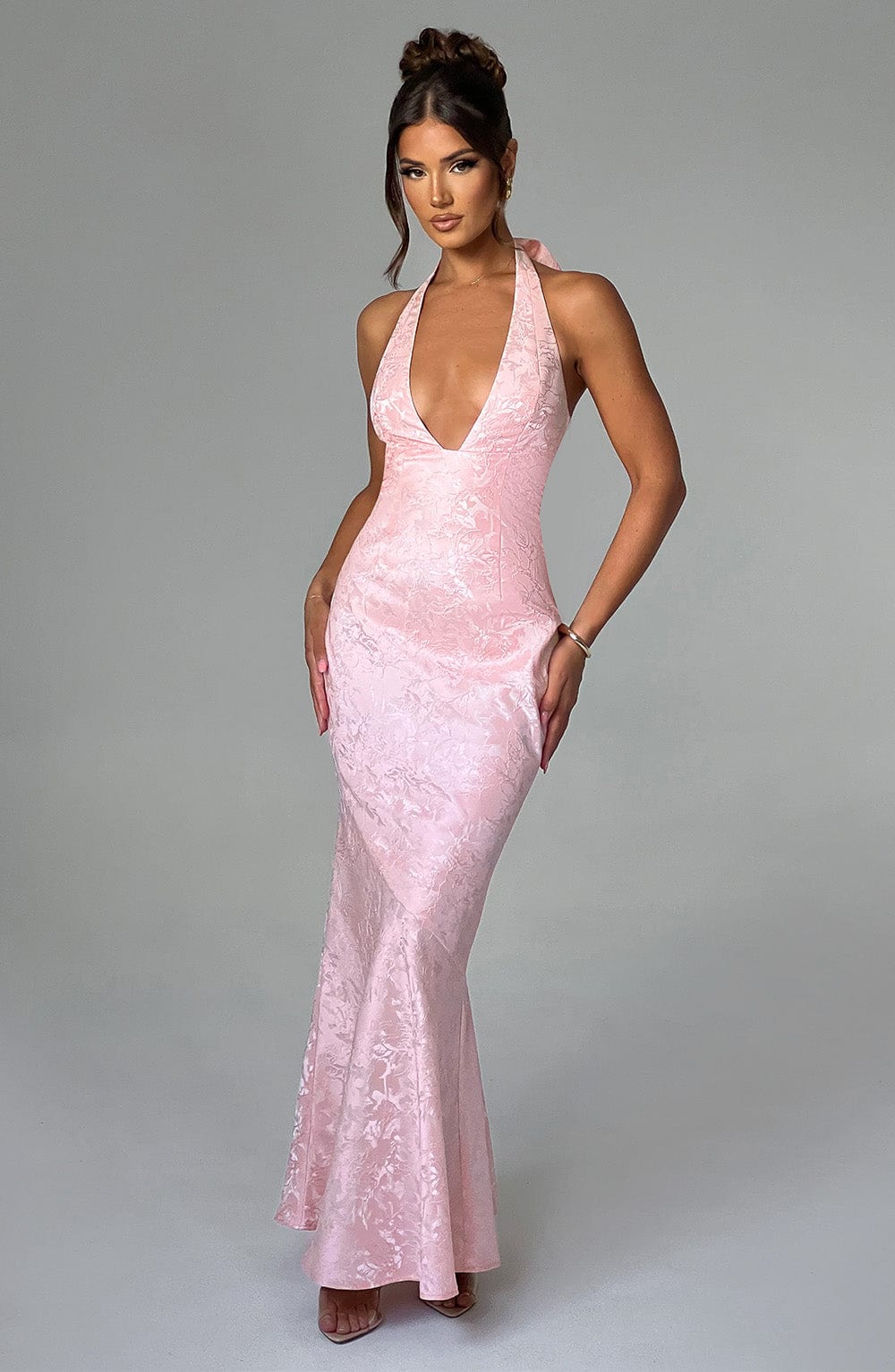 Josefina Maxi Dress in Blush