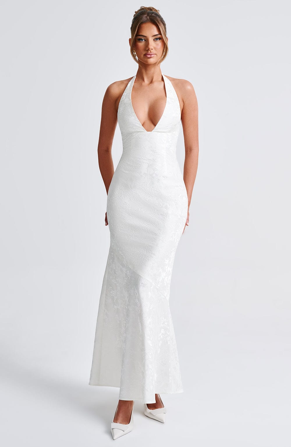 Josefina Maxi Dress in Ivory