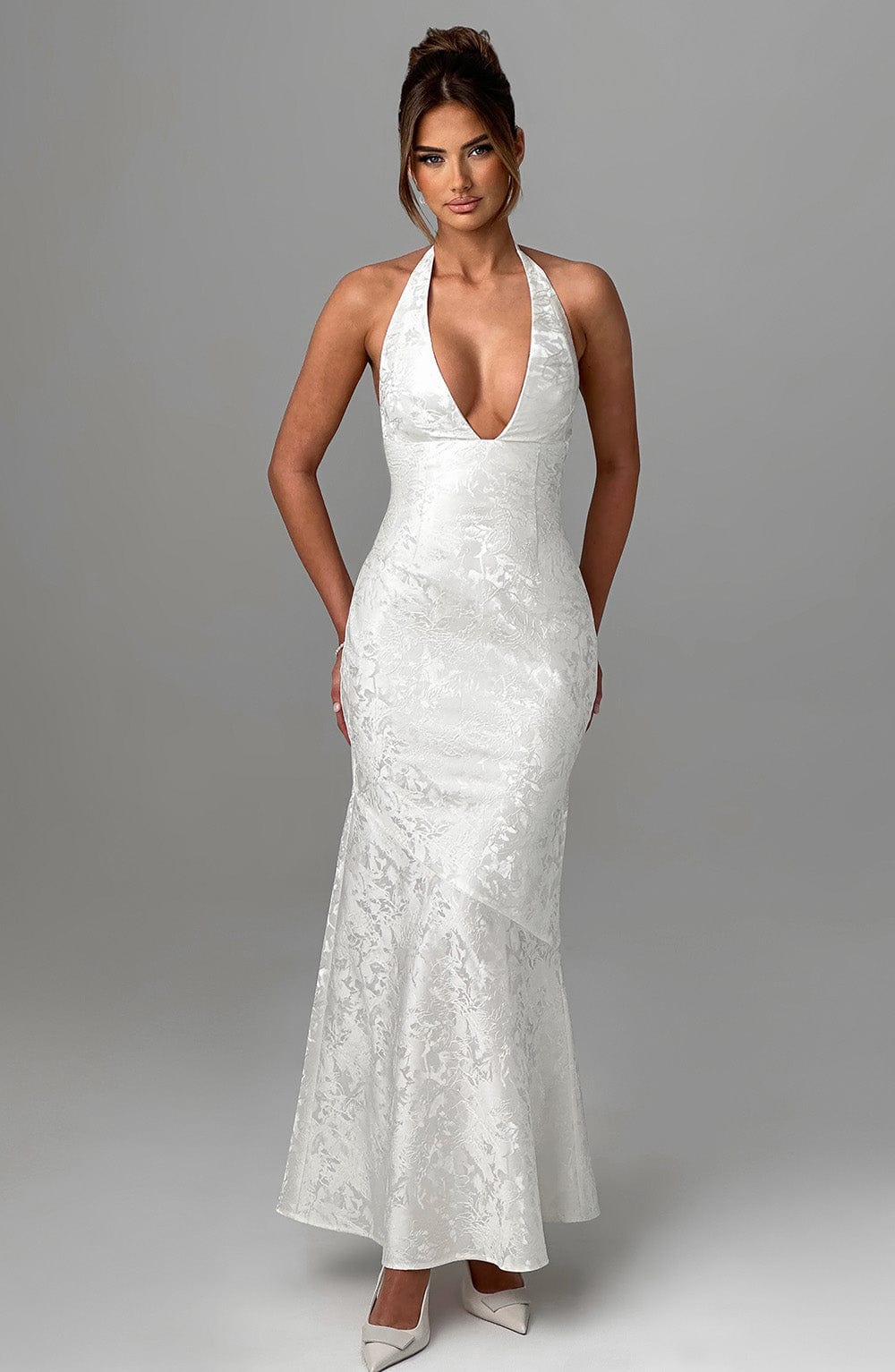 Josefina Maxi Dress in Ivory