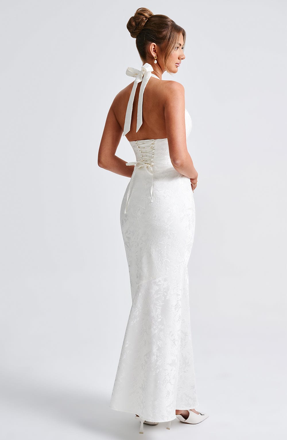 Josefina Maxi Dress in Ivory