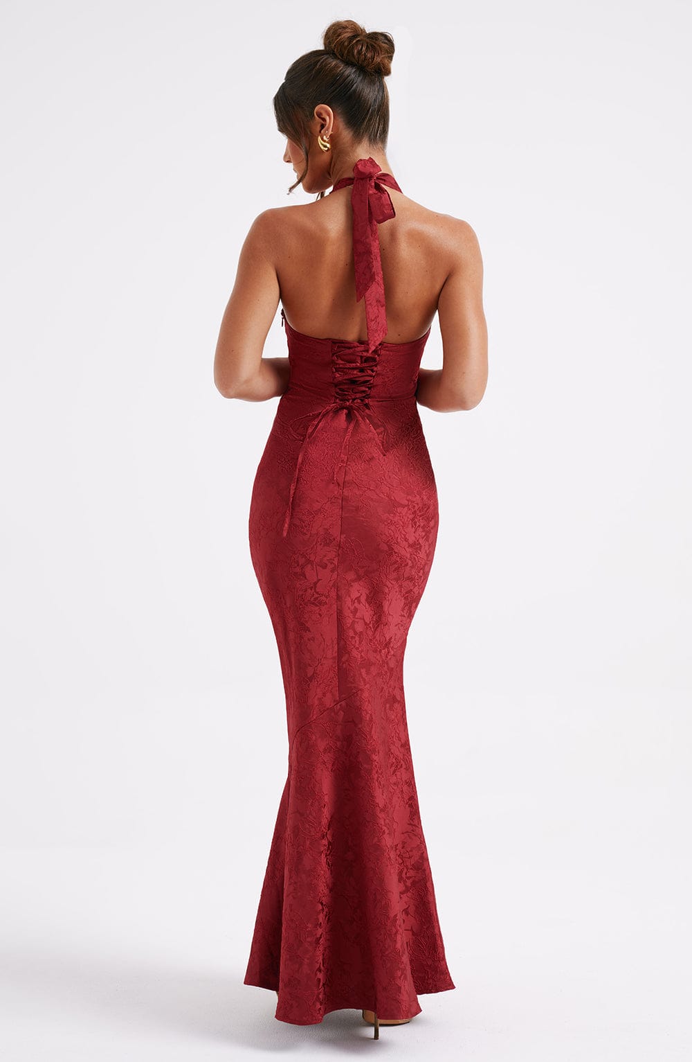 Josefina Maxi Dress in Red