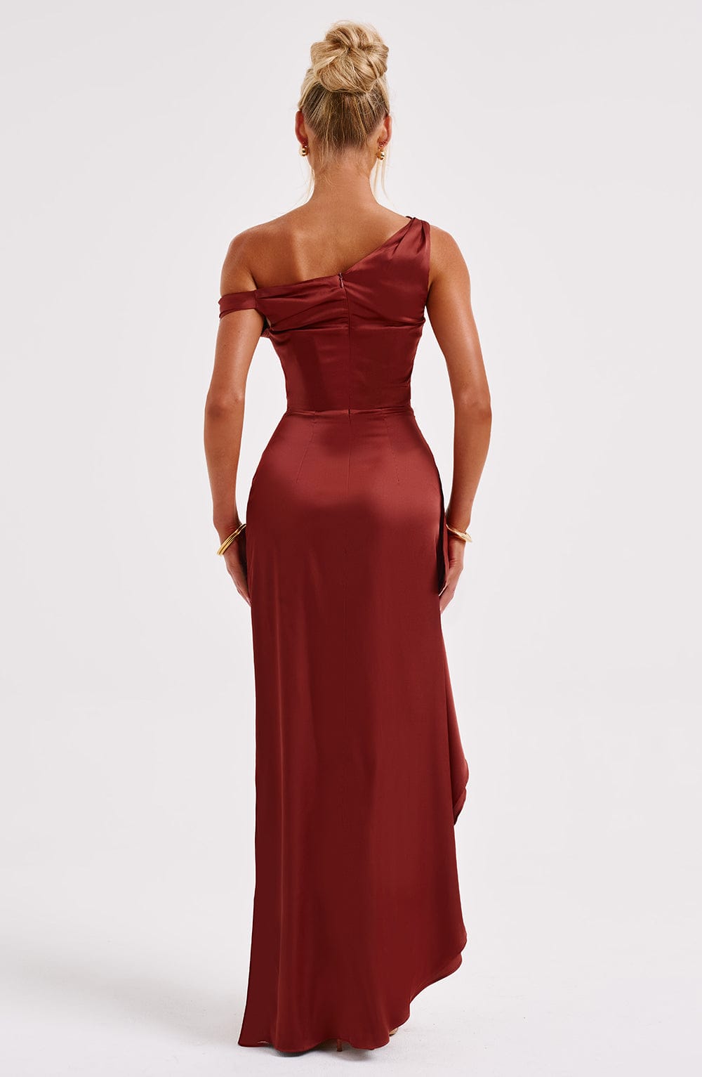 Julietta Maxi Dress in Rust