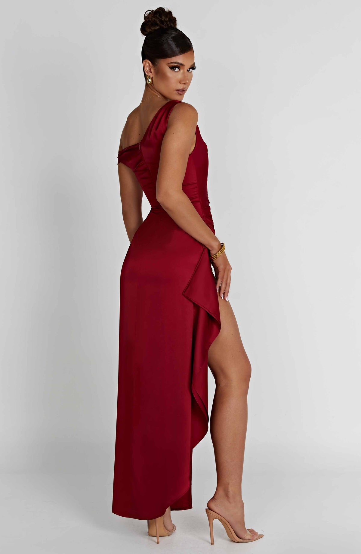 Julietta Maxi Dress in Wine