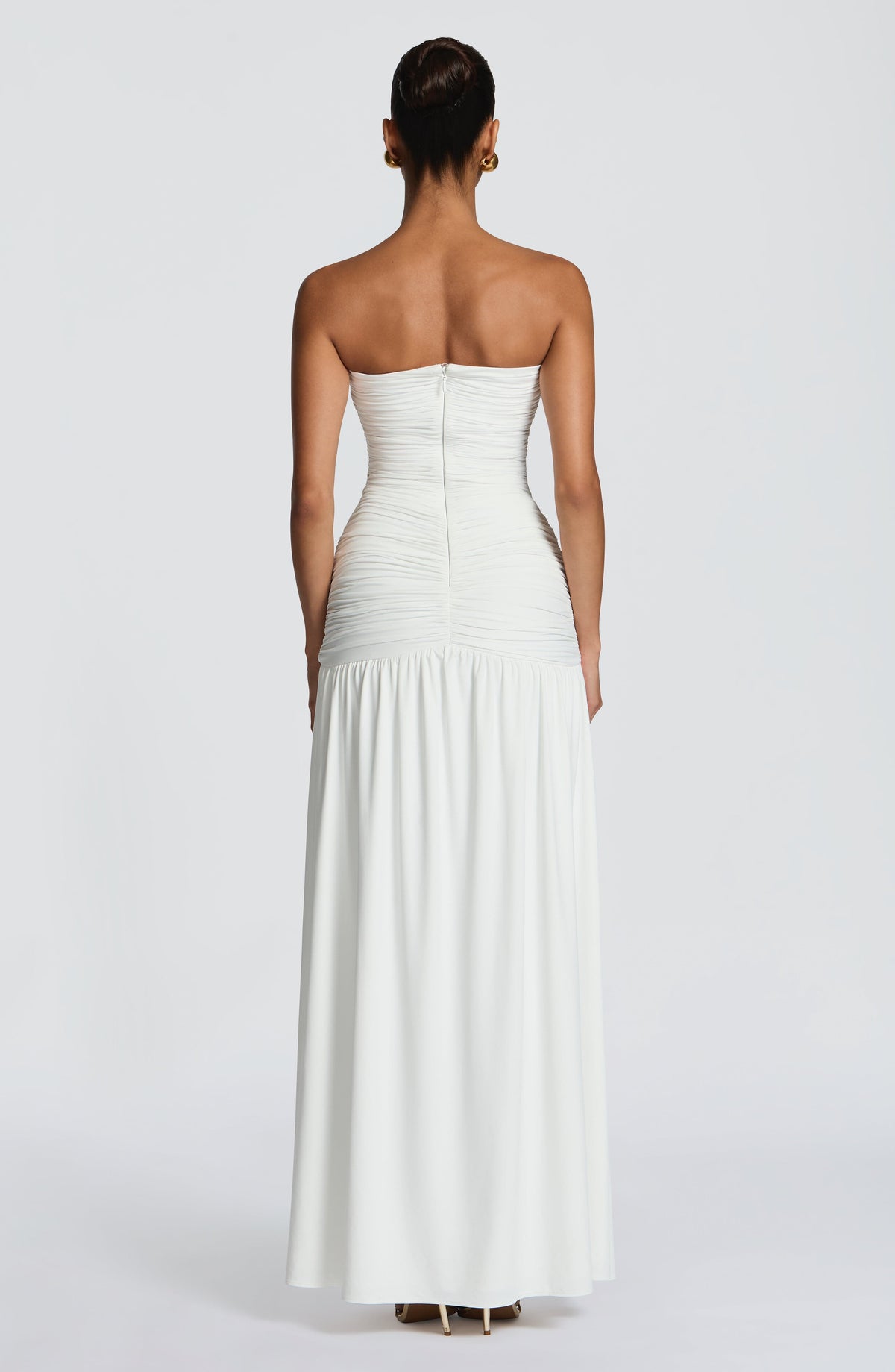 Junelle Maxi Dress in White