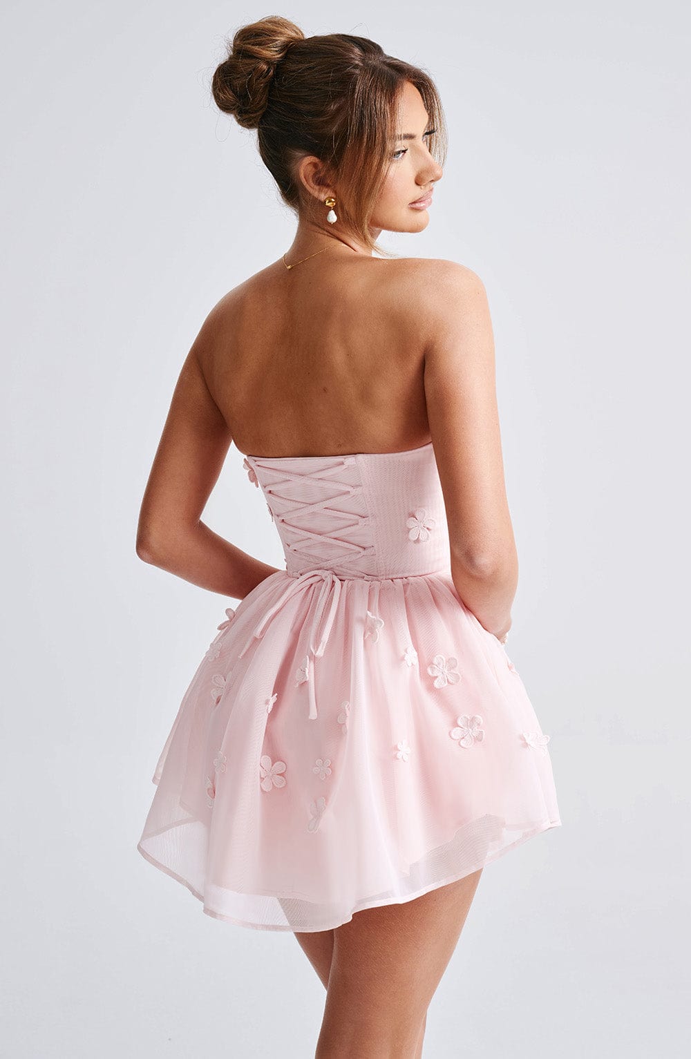 Justine Playsuit in Blush