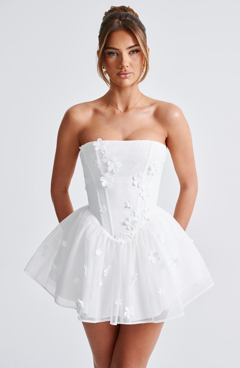 Justine Playsuit in Ivory
