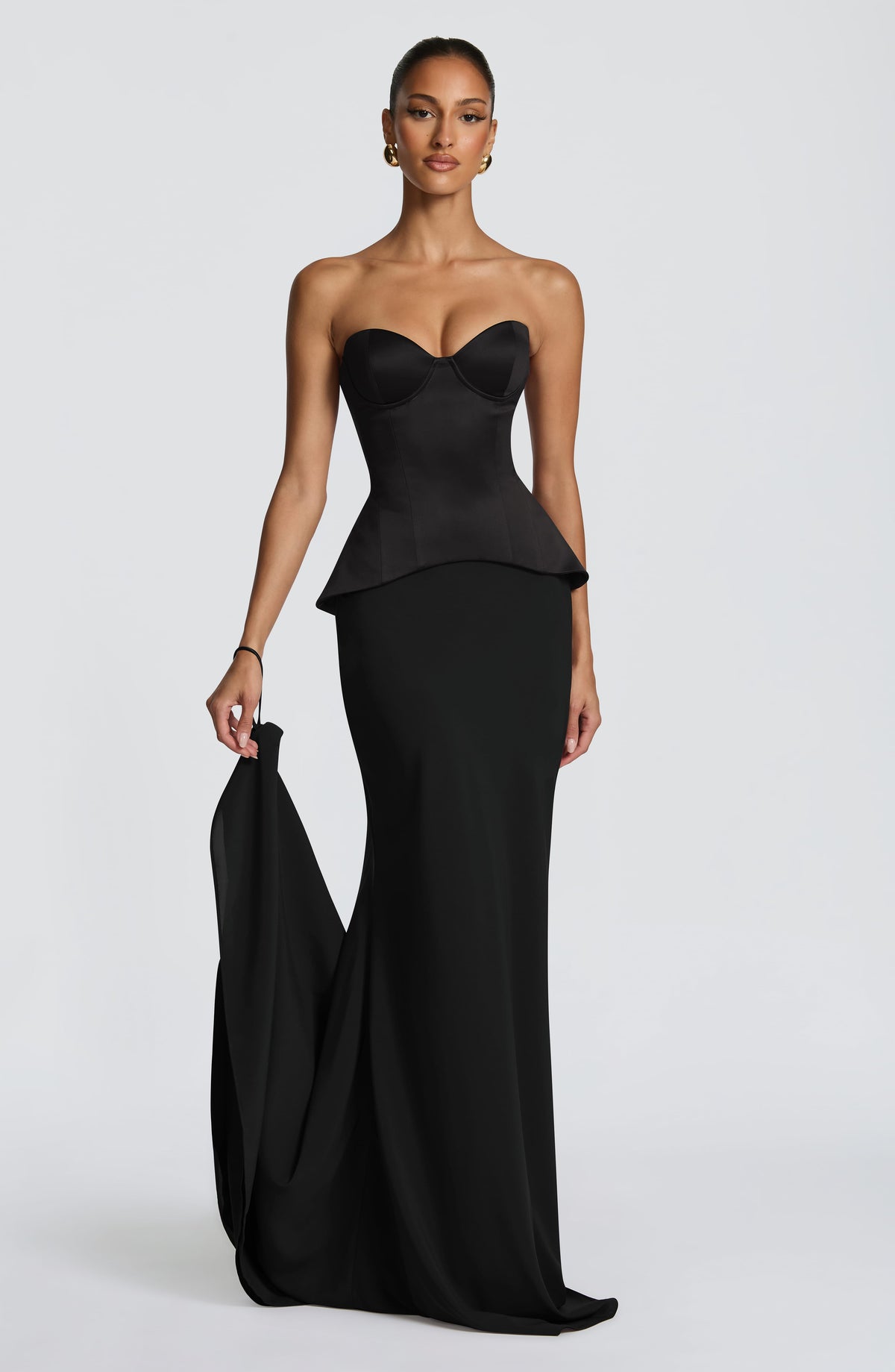 Kaiana Maxi Skirt in Black