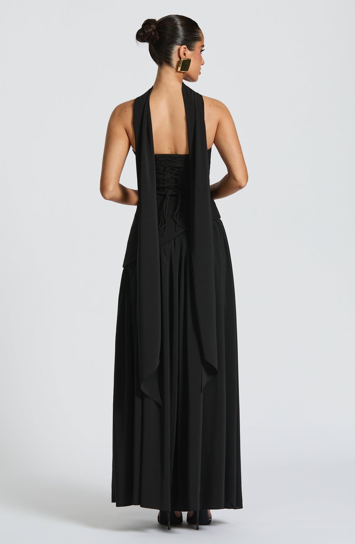 Maliyana Maxi Dress in Black