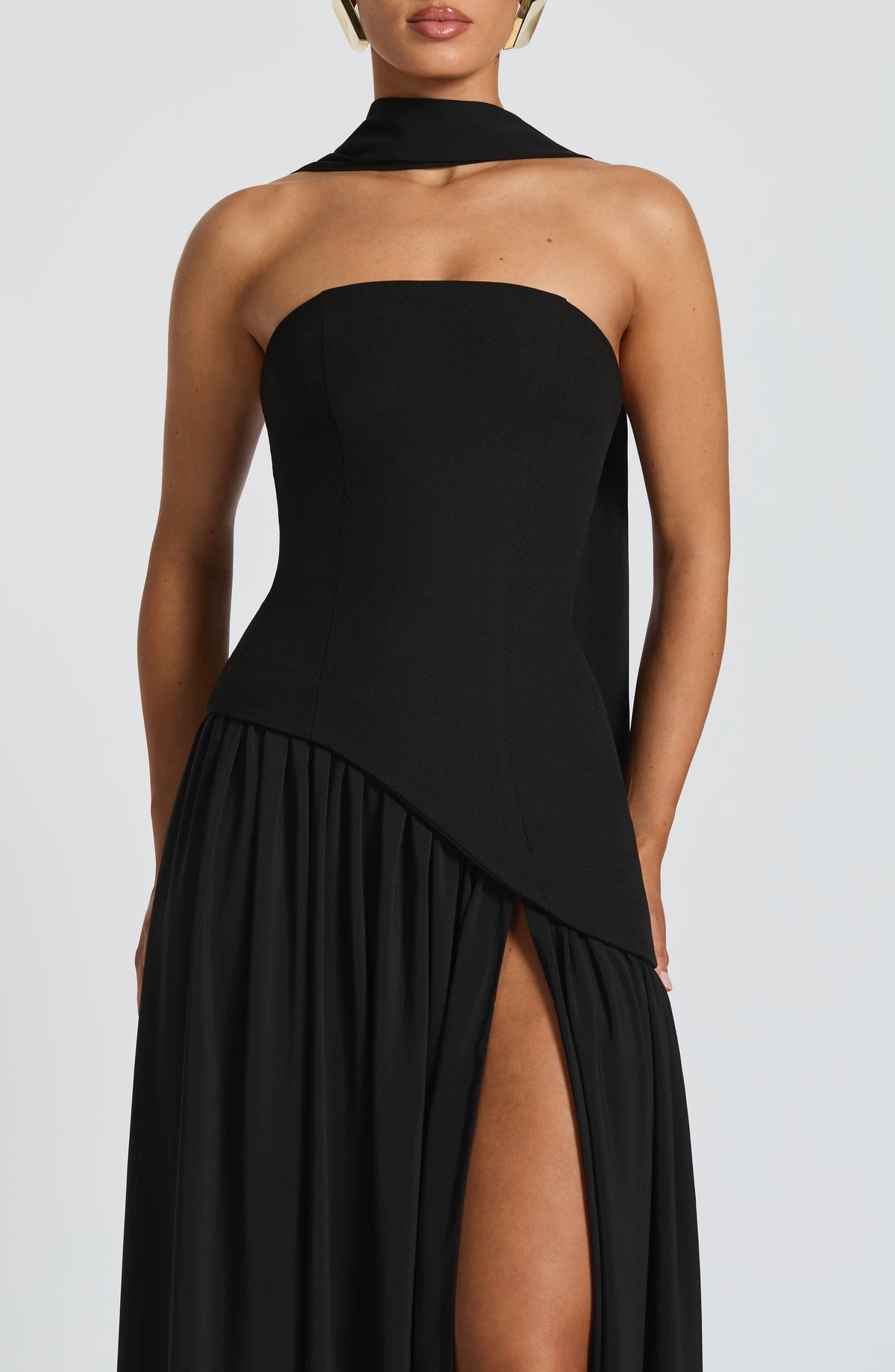 Maliyana Maxi Dress in Black
