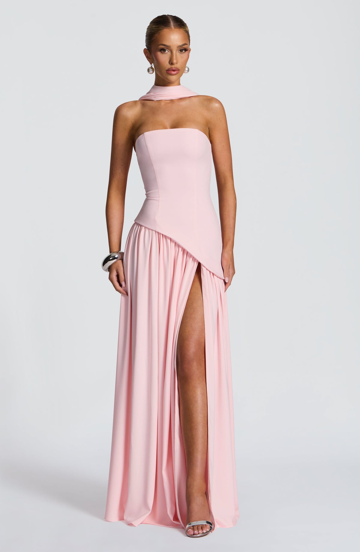 Maliyana Maxi Dress in Blush