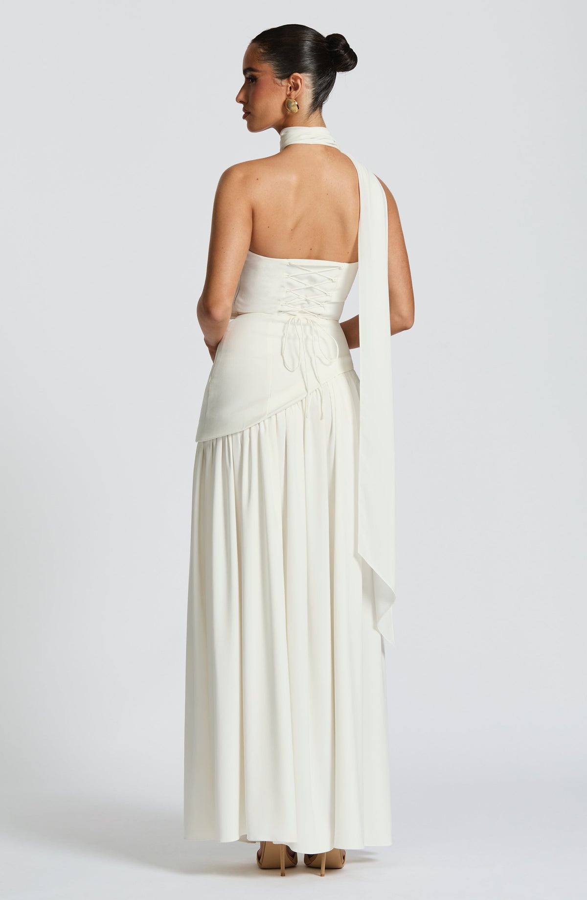 Maliyana Maxi Dress in Ivory