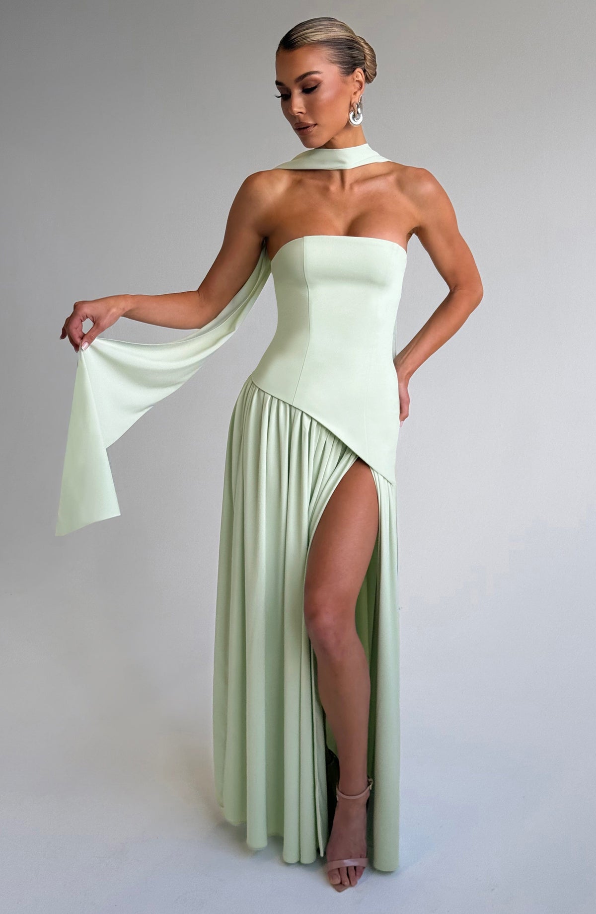 Maliyana Maxi Dress in Mint