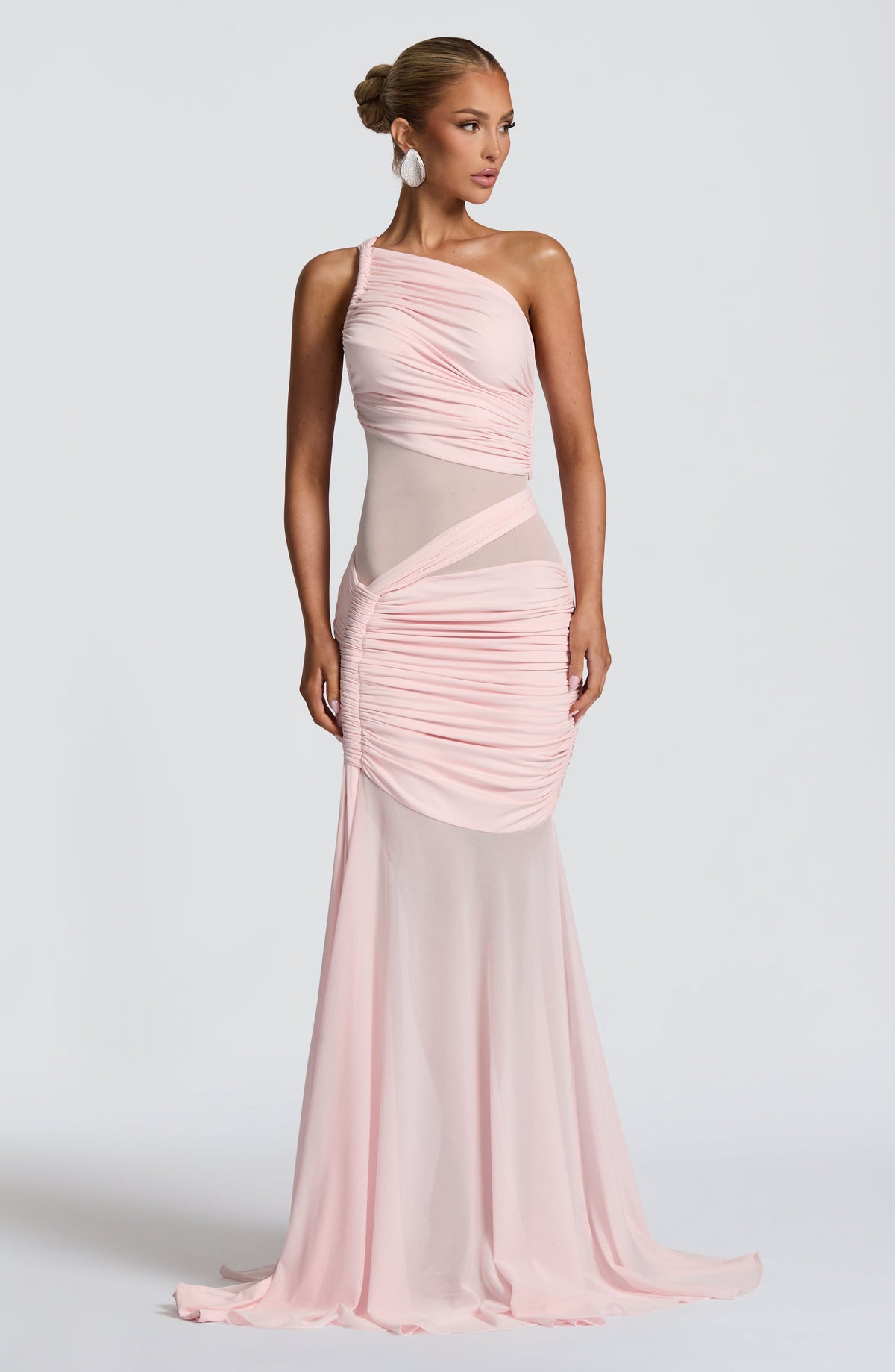 Marielle Maxi Dress in Blush