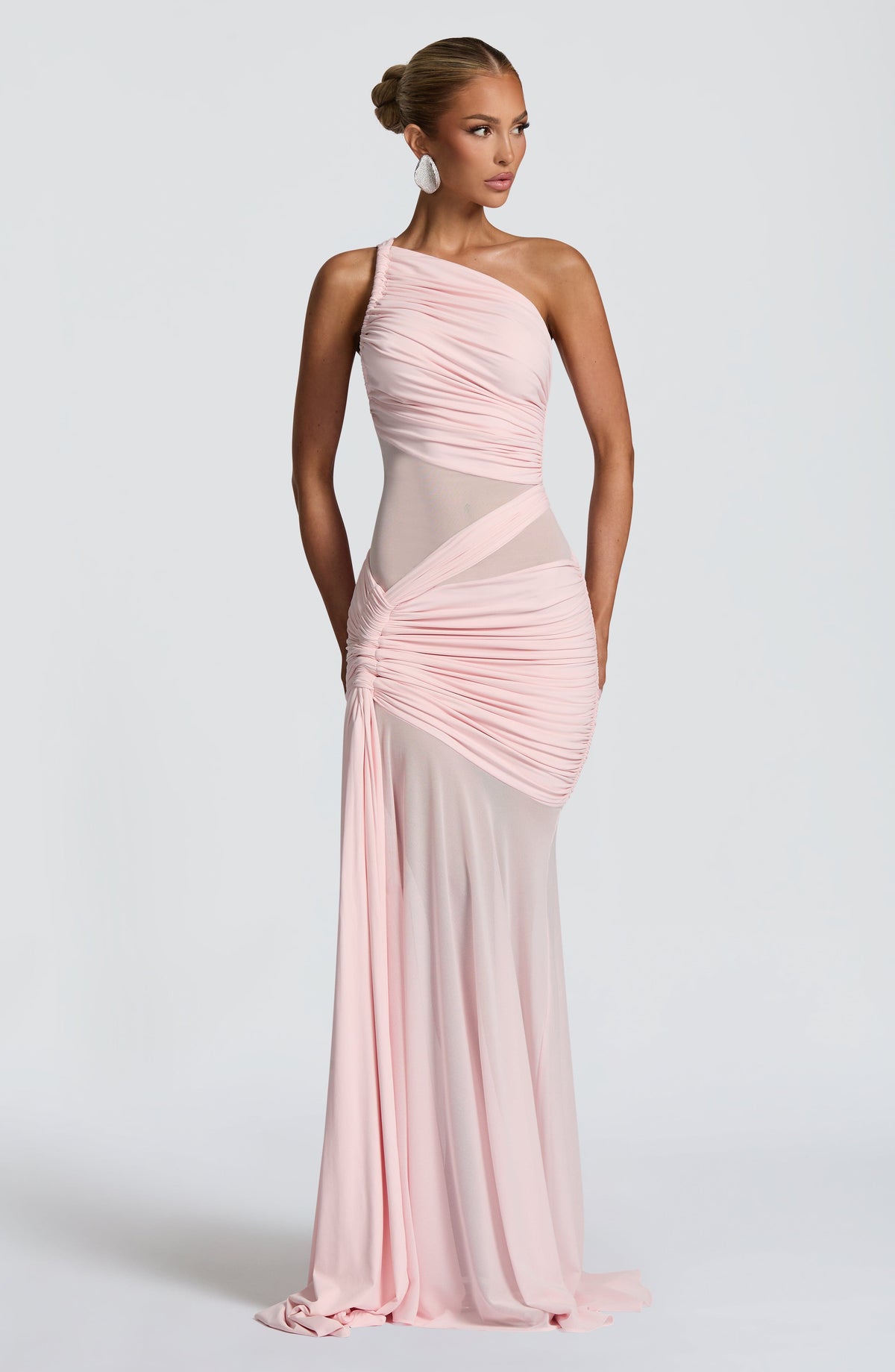 Marielle Maxi Dress in Blush