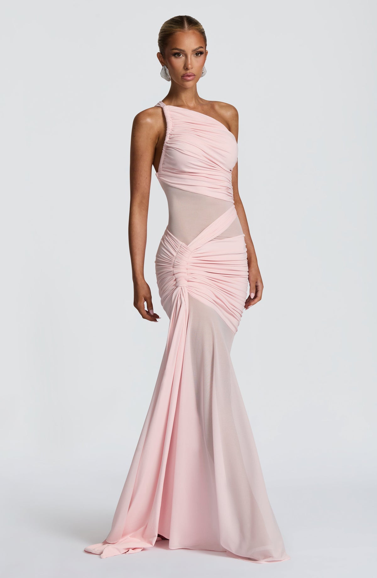 Marielle Maxi Dress in Blush