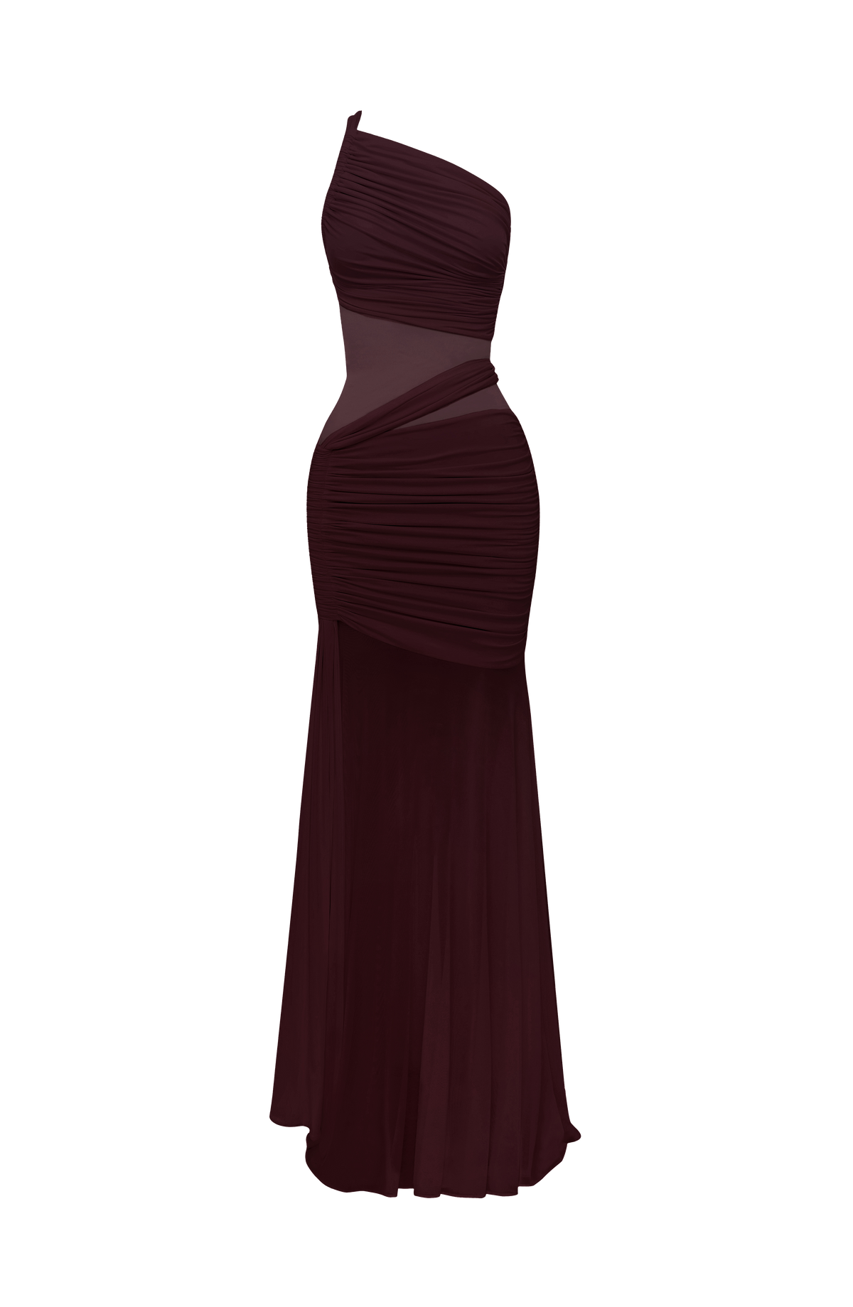 Marielle Maxi Dress in Plum
