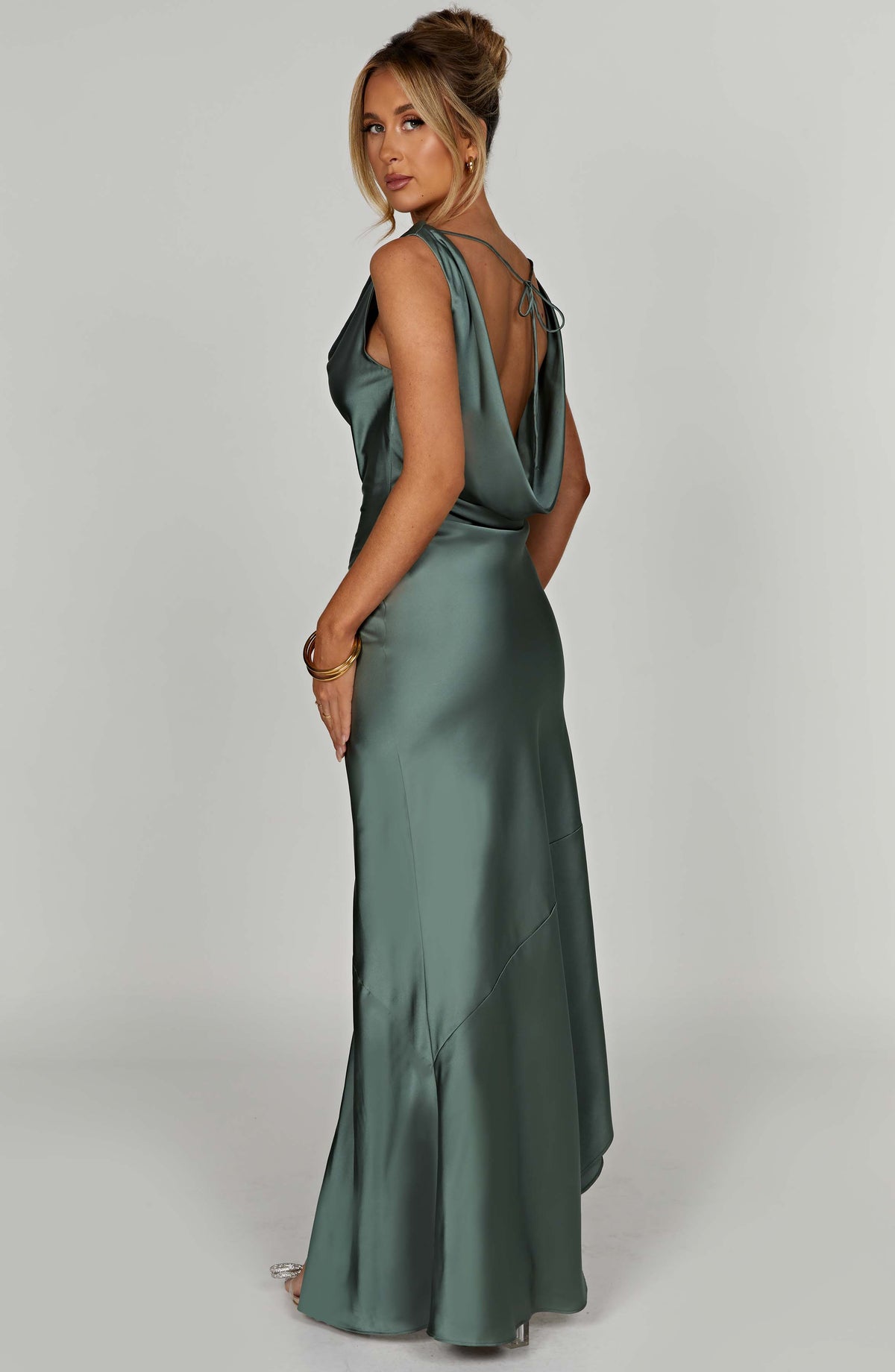 Marilena Maxi Dress in Sage
