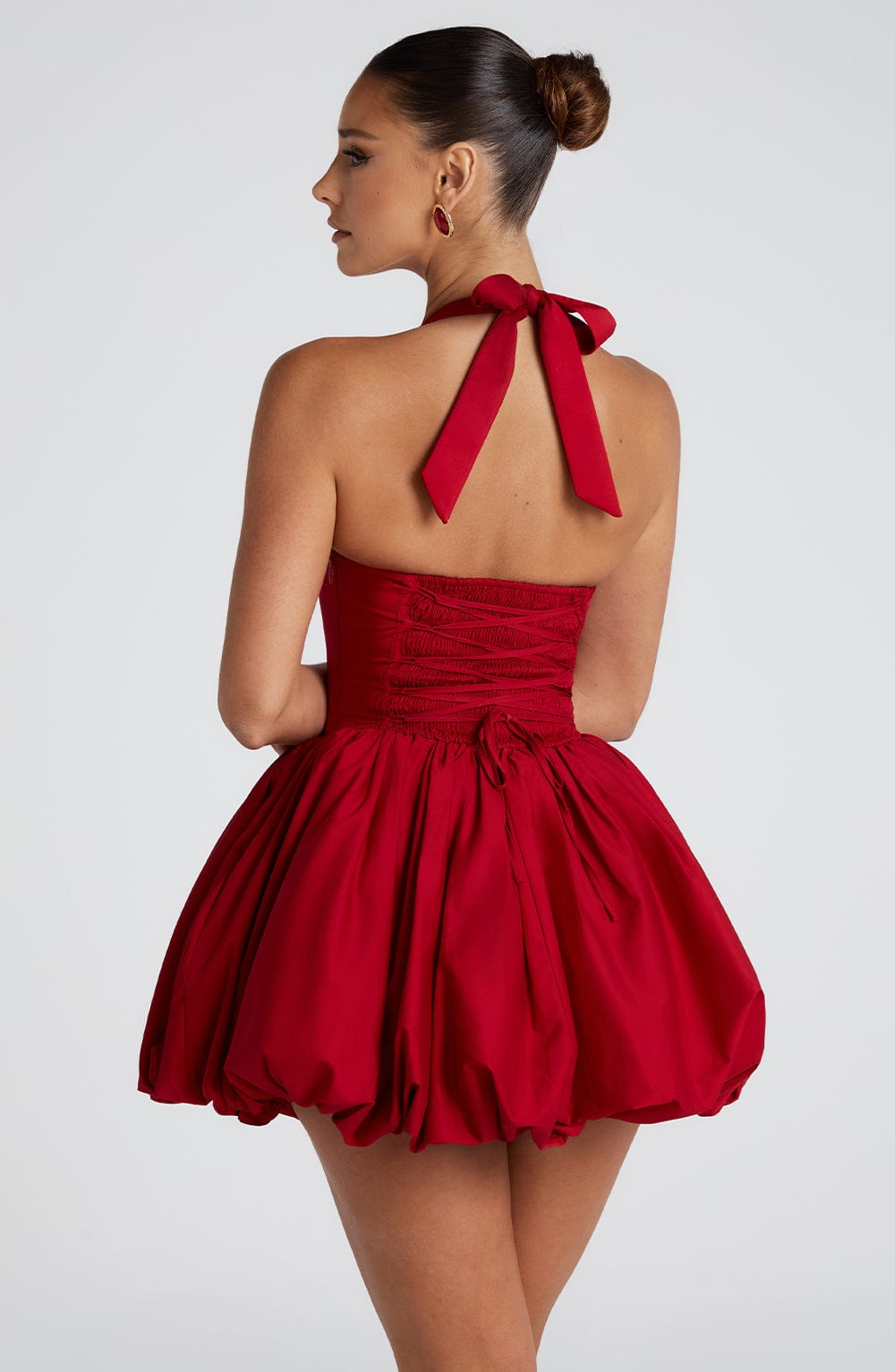 Marisia Mini Dress in Red