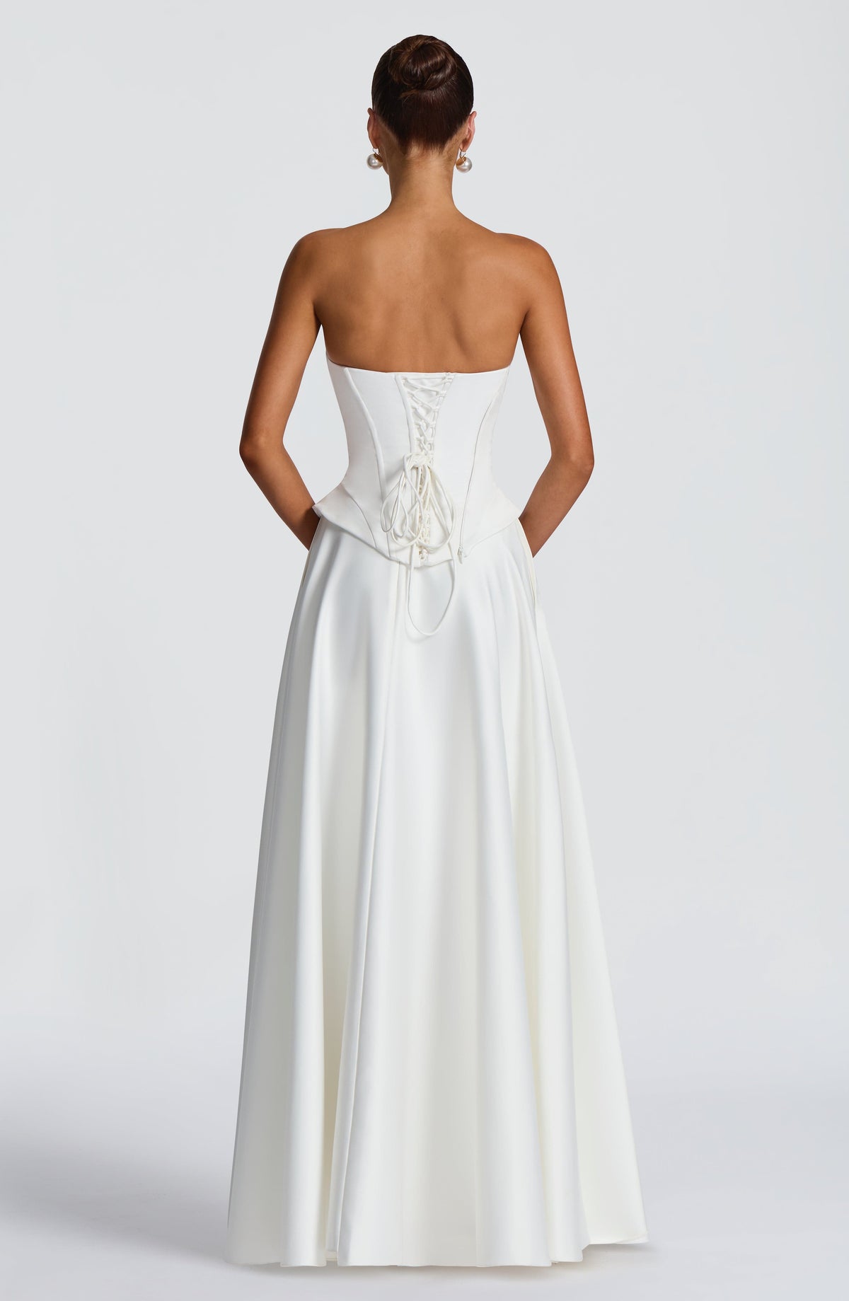 Mirah Maxi Skirt in Ivory