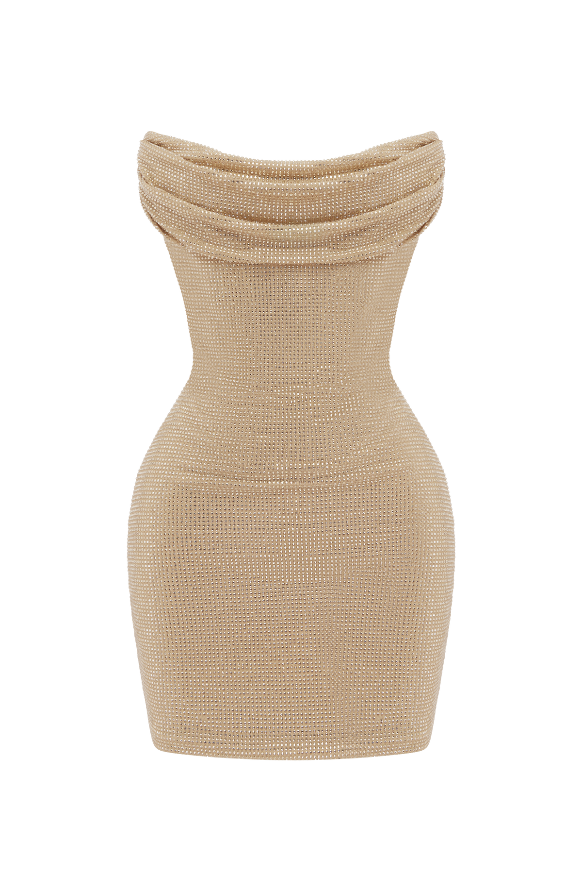 Mirella Mini Dress in Gold