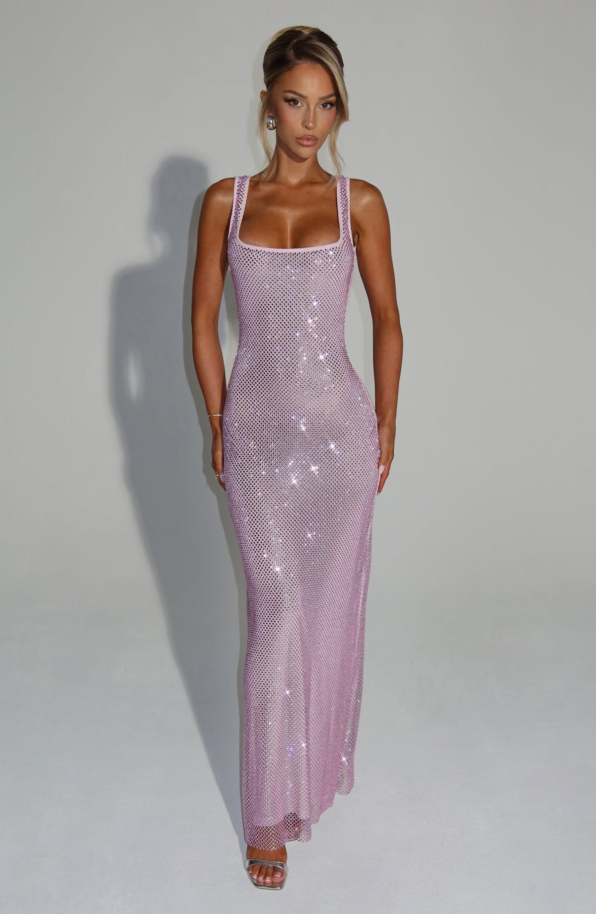 Petrine Maxi Dress in Pink