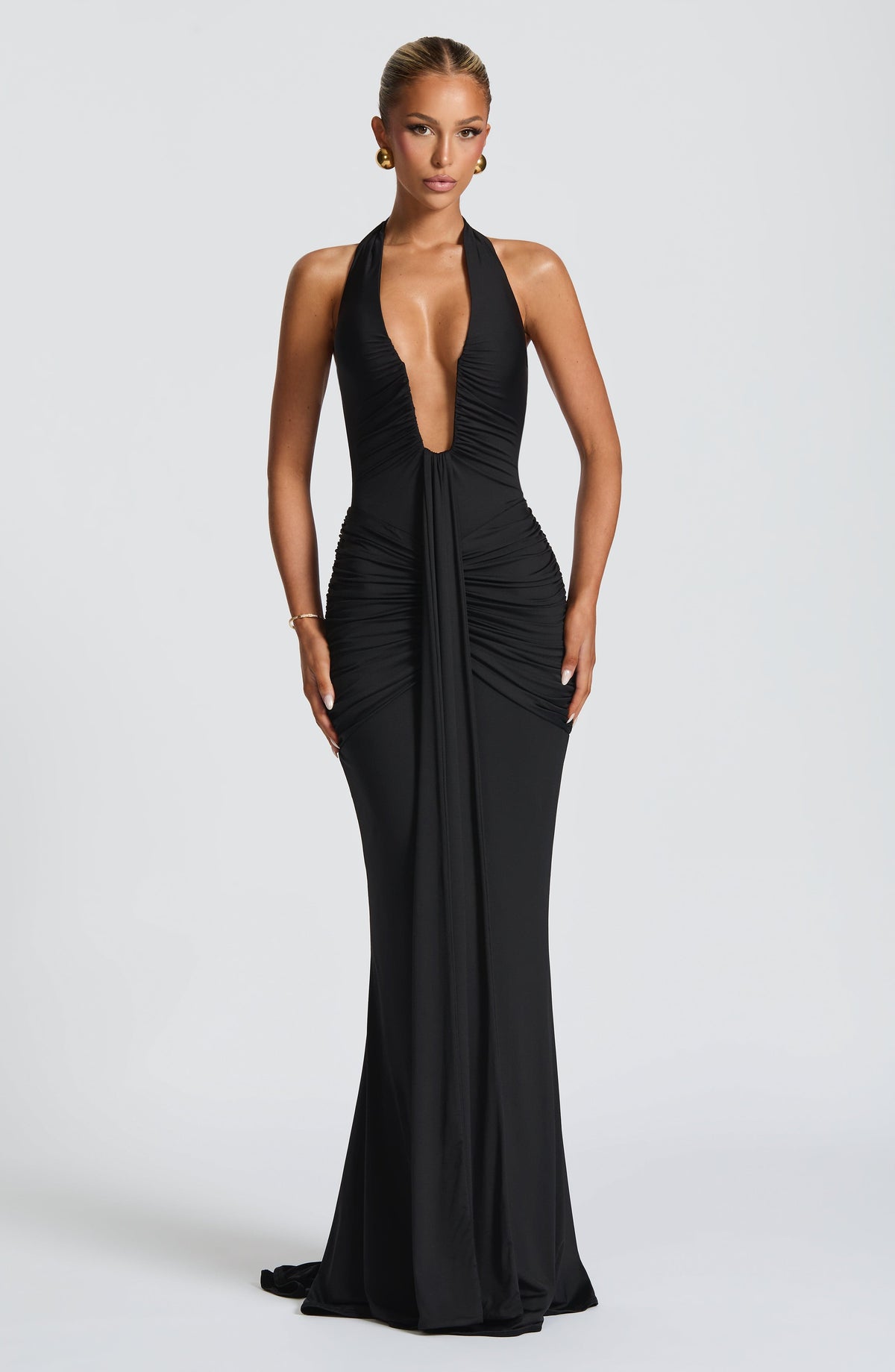 Rosetti Maxi Dress in Black
