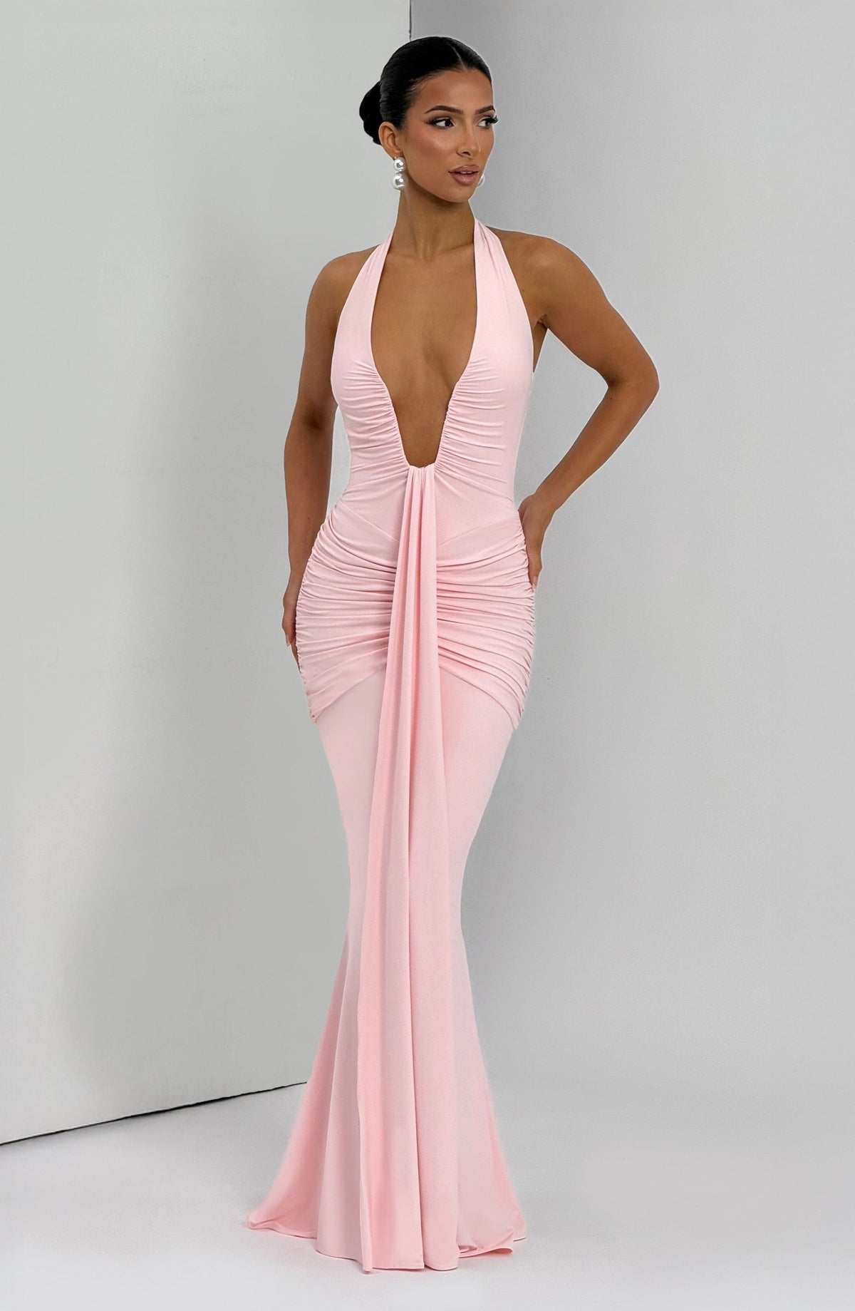 Rosetti Maxi Dress in Blush