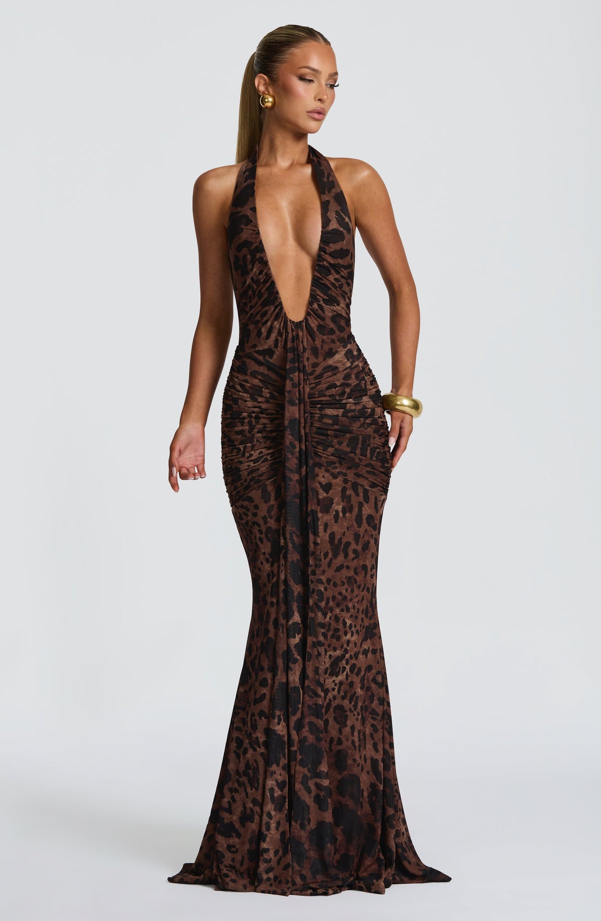 Rosetti Maxi Dress in Leopard Print