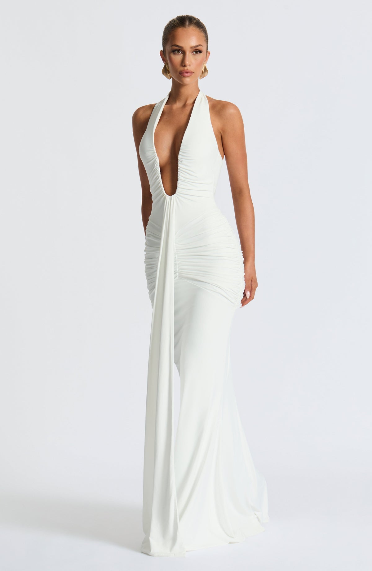 Rosetti Maxi Dress in White