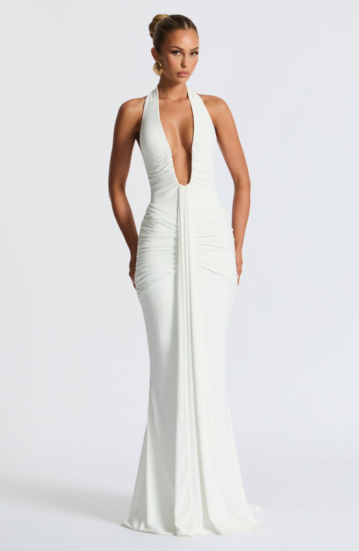 Rosetti Maxi Dress in White