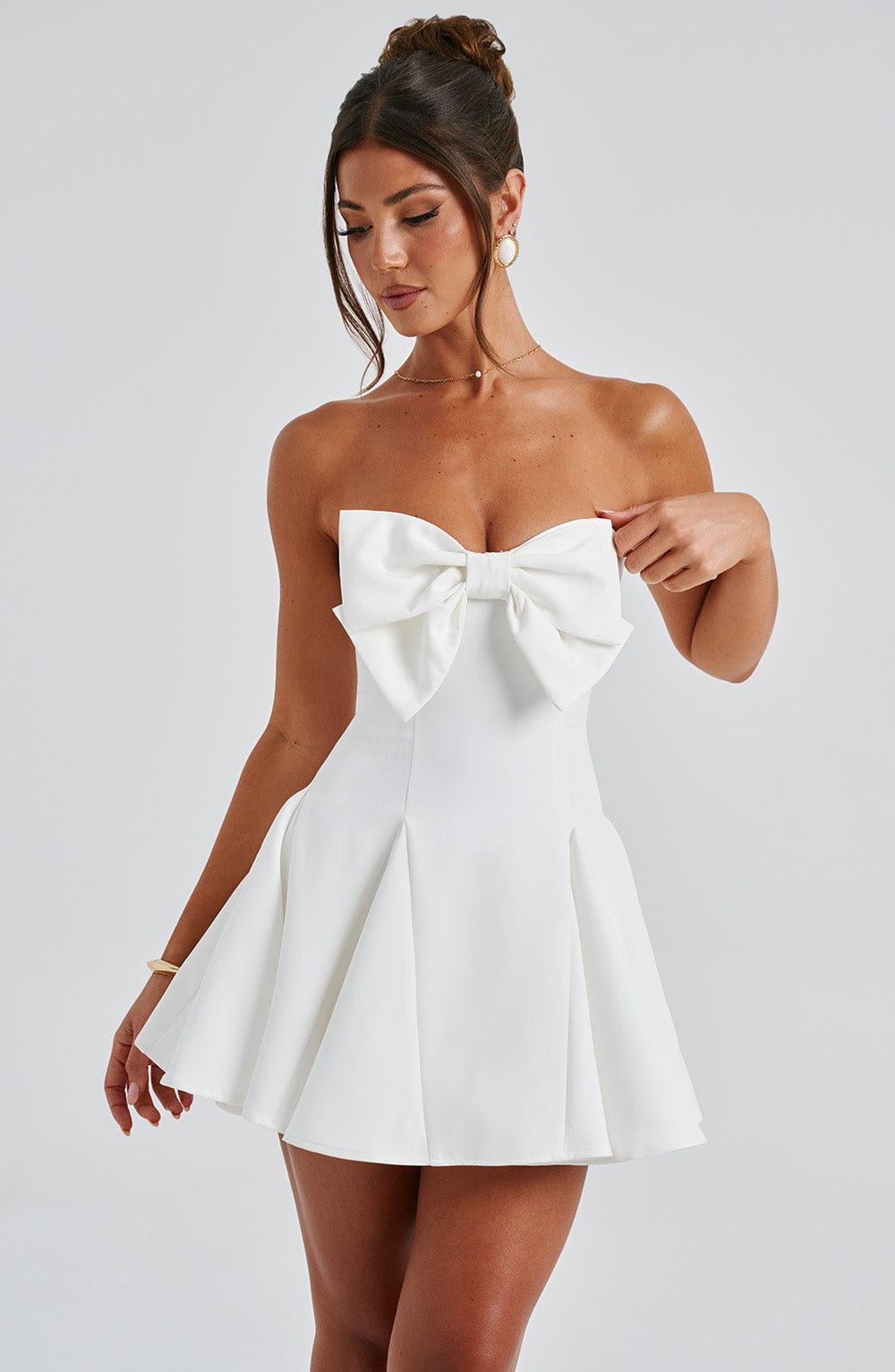Rubina Playsuit in Ivory